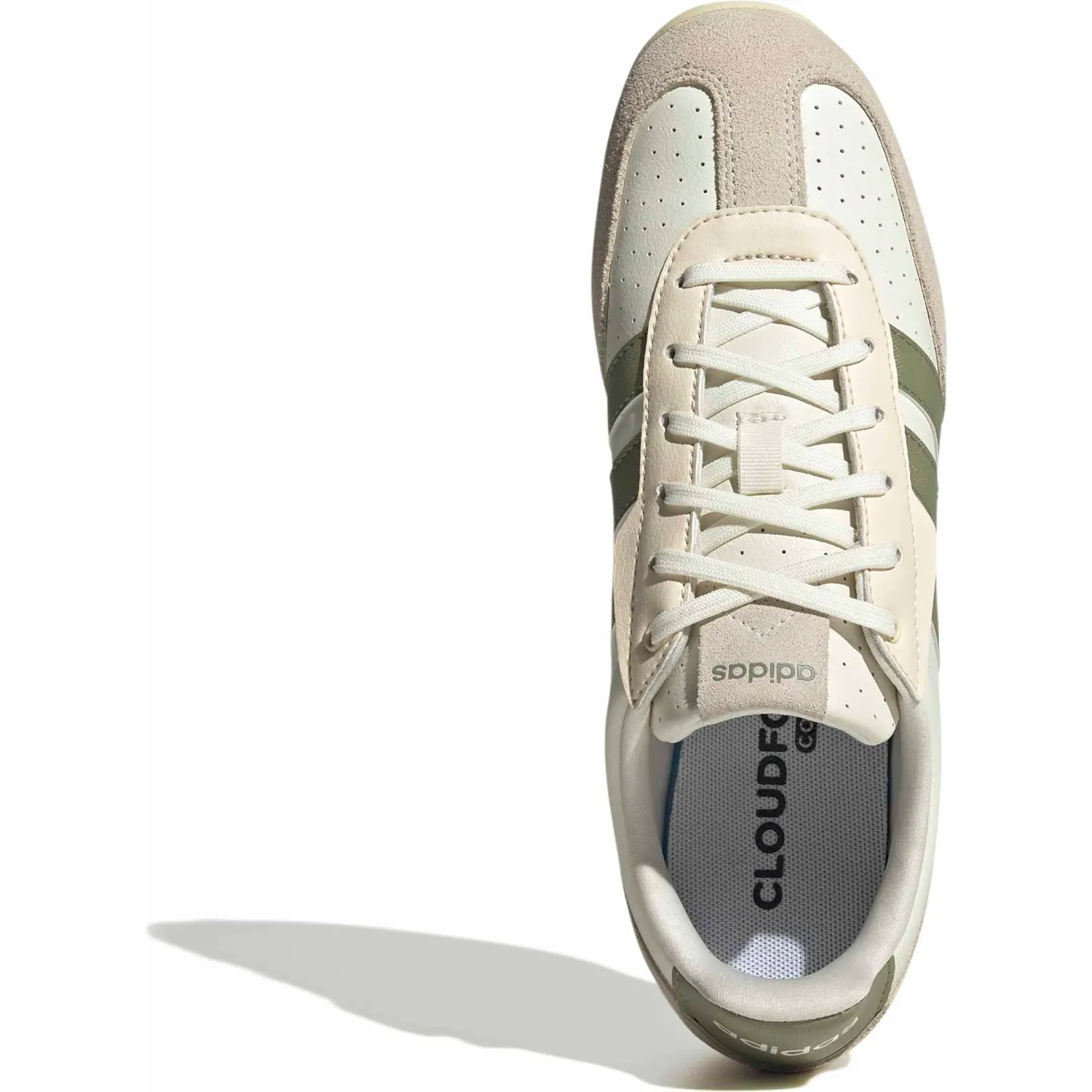 Zapatillas Adidas Urbanas Mujer Barreda Lo color beige / verde | Platanitos