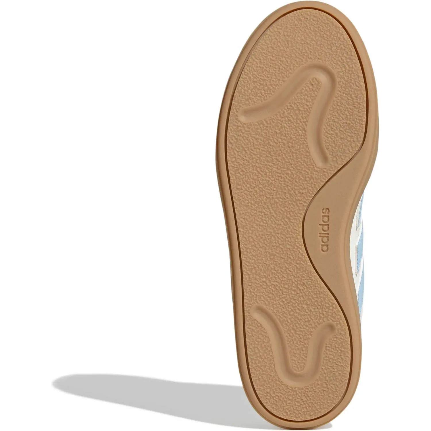 Zapatillas Adidas Urbanas Mujer Courtblock color blanco / celeste | Platanitos