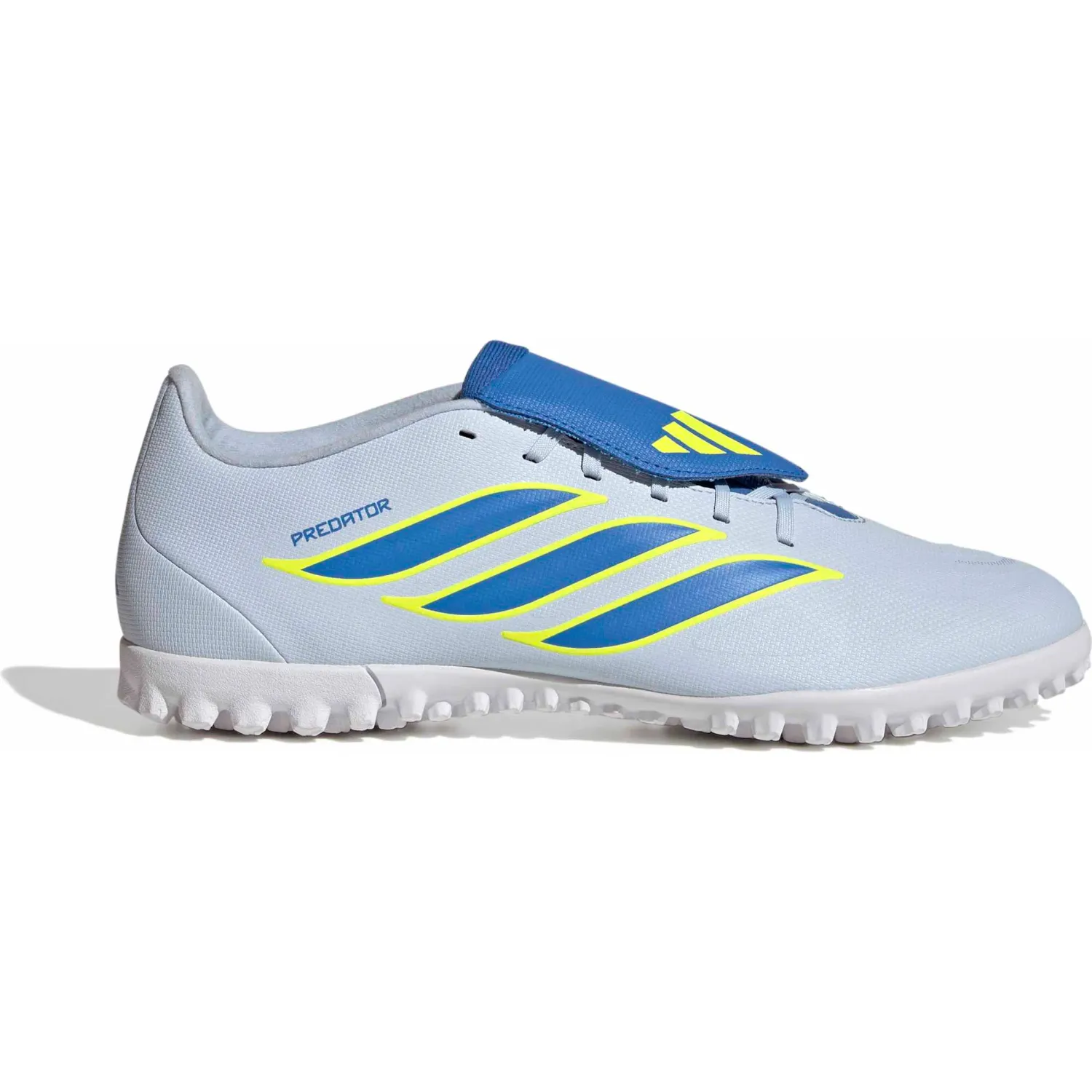 Zapatillas Adidas De Futbol Unisex Predator Club Ft Tf color acero | Platanitos