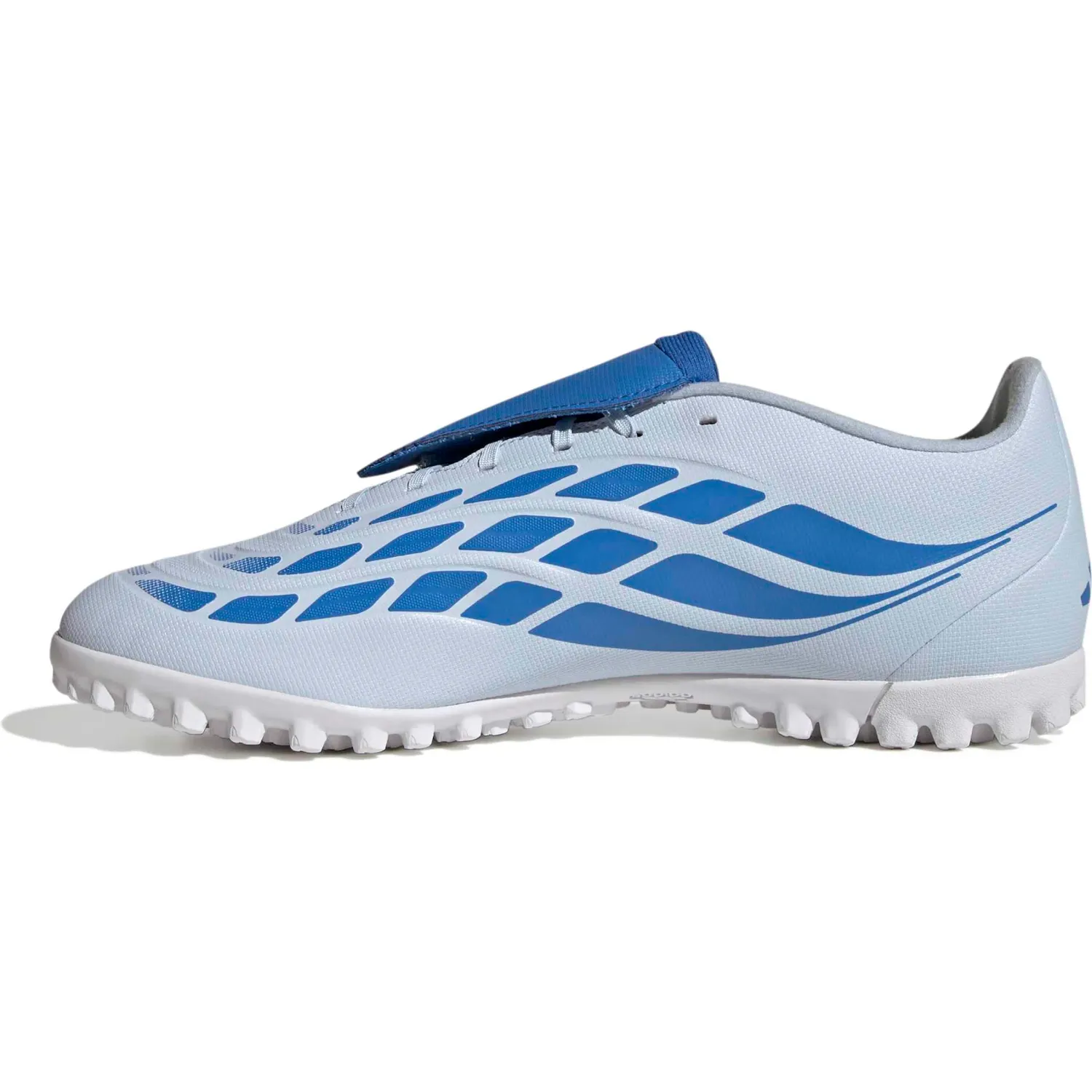 Zapatillas Adidas De Futbol Unisex Predator Club Ft Tf color acero | Platanitos