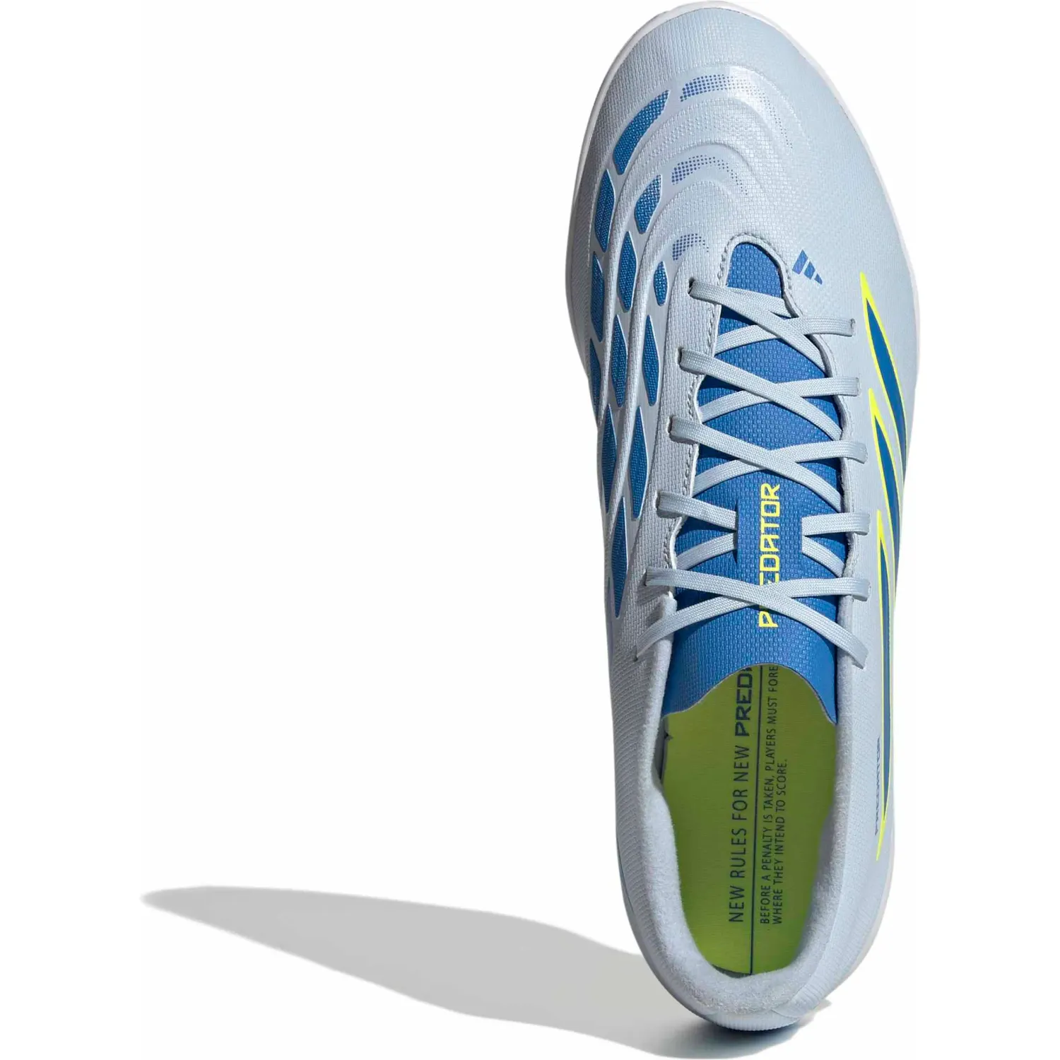 Zapatillas Adidas De Futbol Unisex Predator Club In Sala color acero | Platanitos