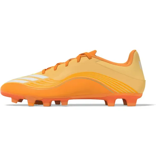 Zapatillas Adidas De Futbol Unisex F50 Messi Club Fg/Mg color naranja | Platanitos
