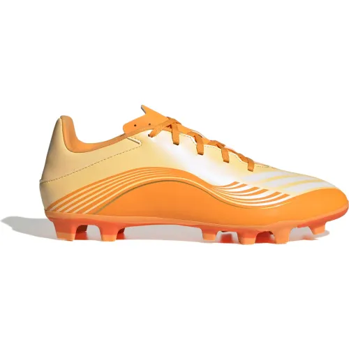 Zapatillas Adidas De Futbol Unisex F50 Messi Club Fg/Mg color naranja | Platanitos