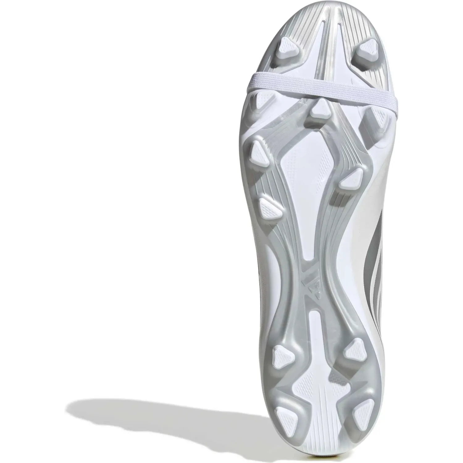 Zapatillas Adidas De Futbol Unisex Predator Club Ft Fg/Mg color blanco / azulino | Platanitos