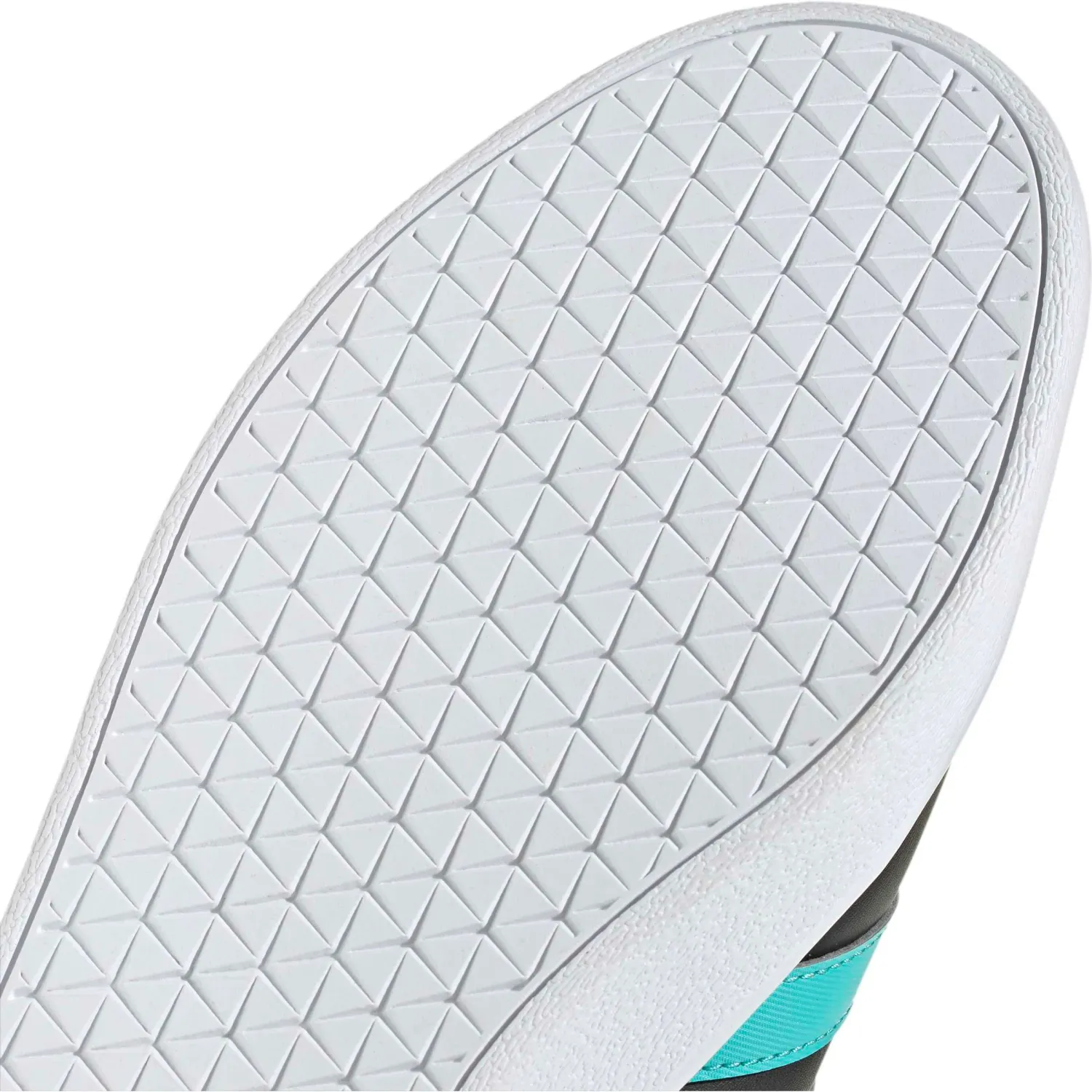 Zapatillas Adidas Urbanas Unisex Vl Court Mer Motorsport color negro / turquesa | Platanitos