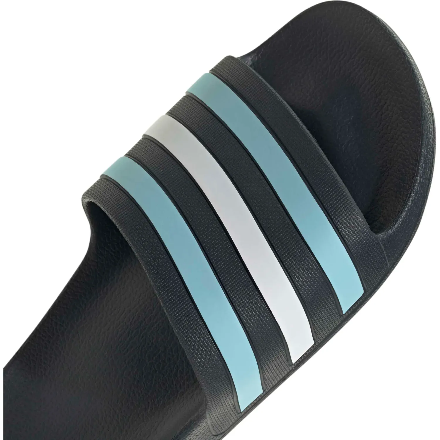 Sandalia Adidas Unisex Adilette Aqua color navy / celeste | Platanitos