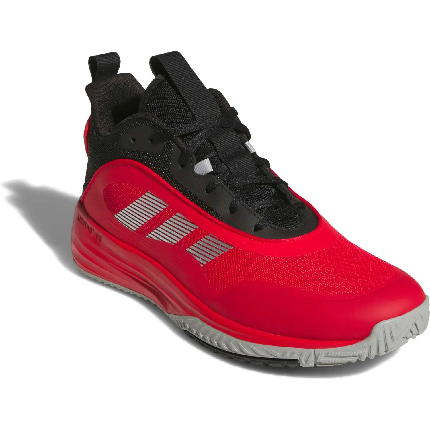 Zapatillas Adidas De Basquet Hombre Ownthegame 3.0 color rojo / negro | Platanitos