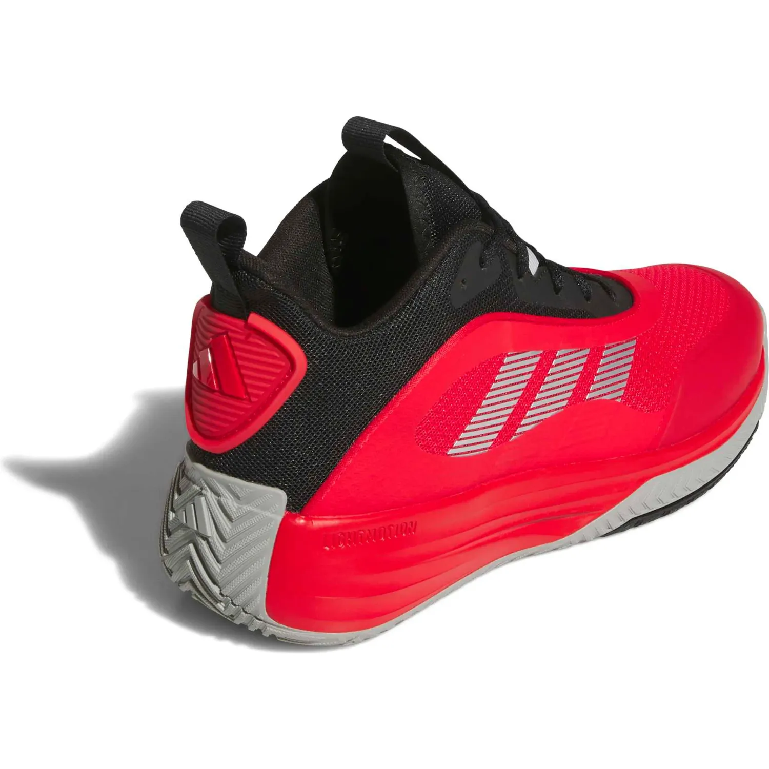 Zapatillas Adidas De Basquet Hombre Ownthegame 3.0 color rojo / negro | Platanitos