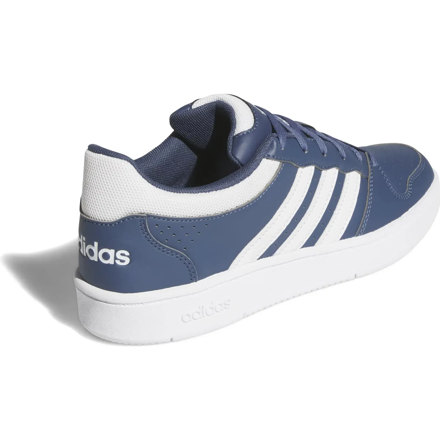 Zapatillas Adidas Urbanas Hombre Hoops Classic color azul / blanco | Platanitos