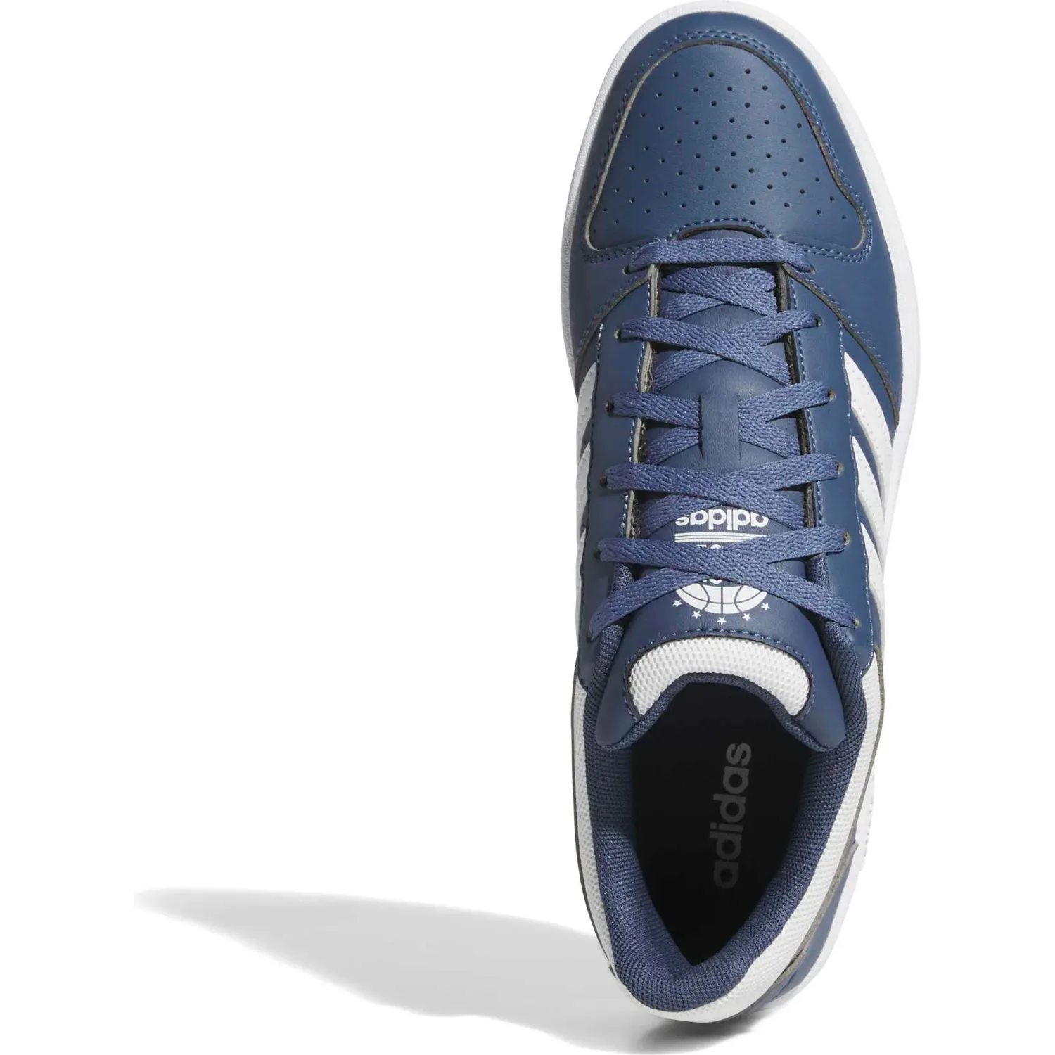 Zapatillas Adidas Urbanas Hombre Hoops Classic color azul / blanco | Platanitos