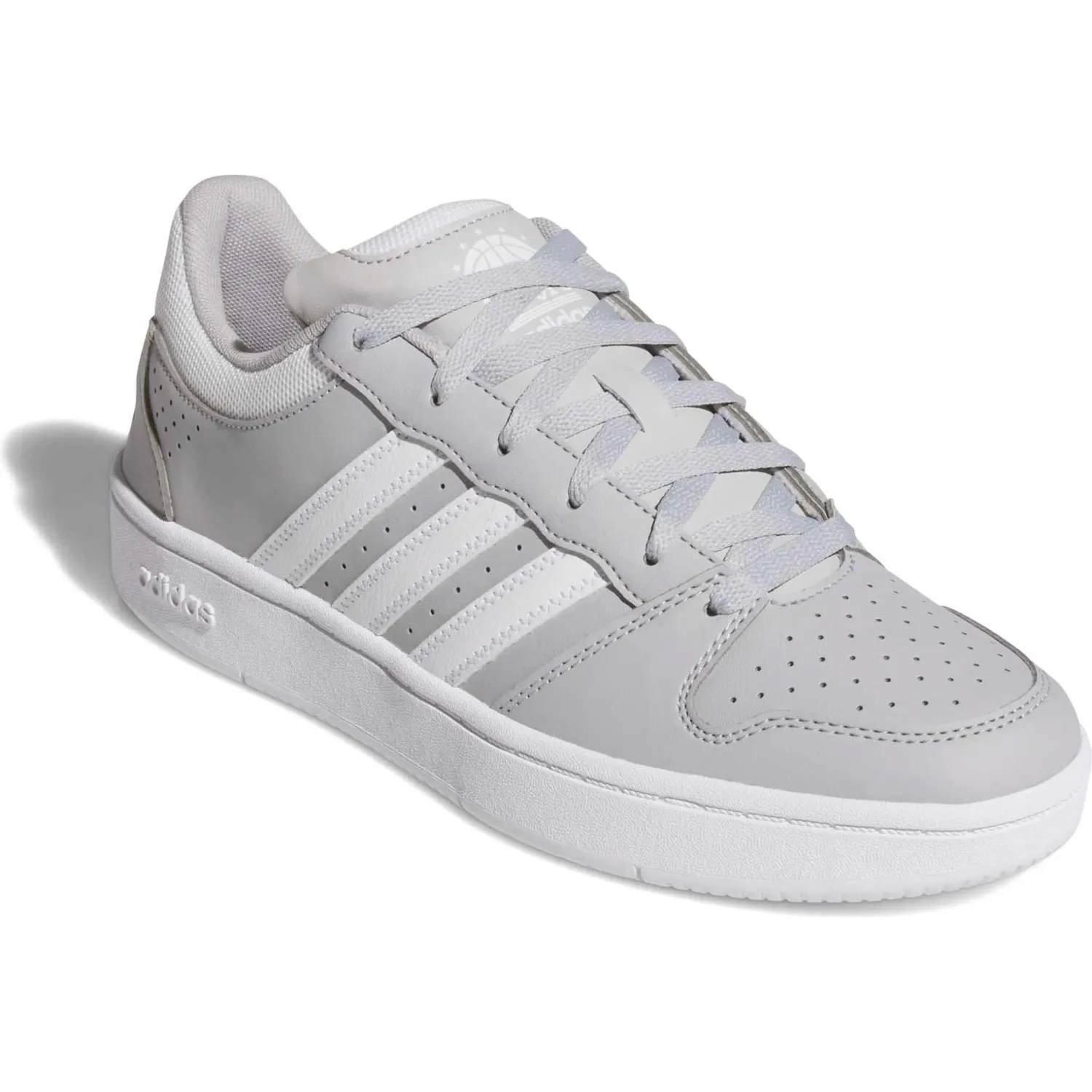 Zapatillas Adidas Urbanas Hombre Hoops Classic color gris / blanco | Platanitos