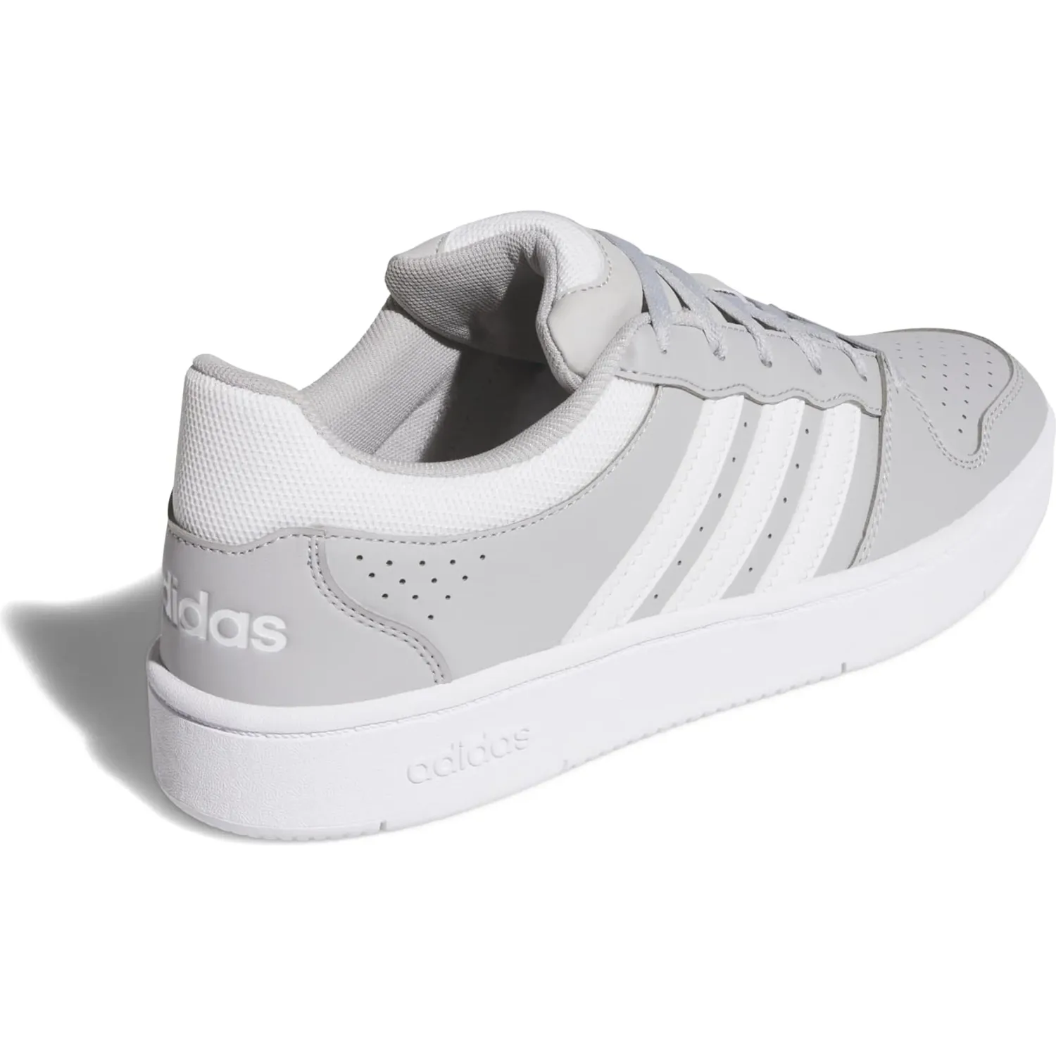 Zapatillas Adidas Urbanas Hombre Hoops Classic color gris / blanco | Platanitos