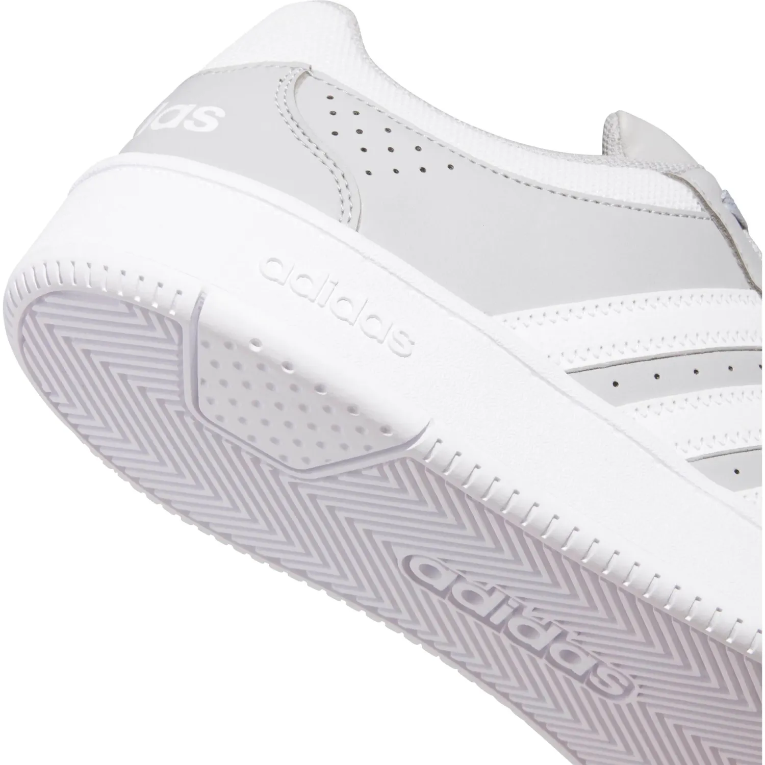 Zapatillas Adidas Urbanas Hombre Hoops Classic color gris / blanco | Platanitos