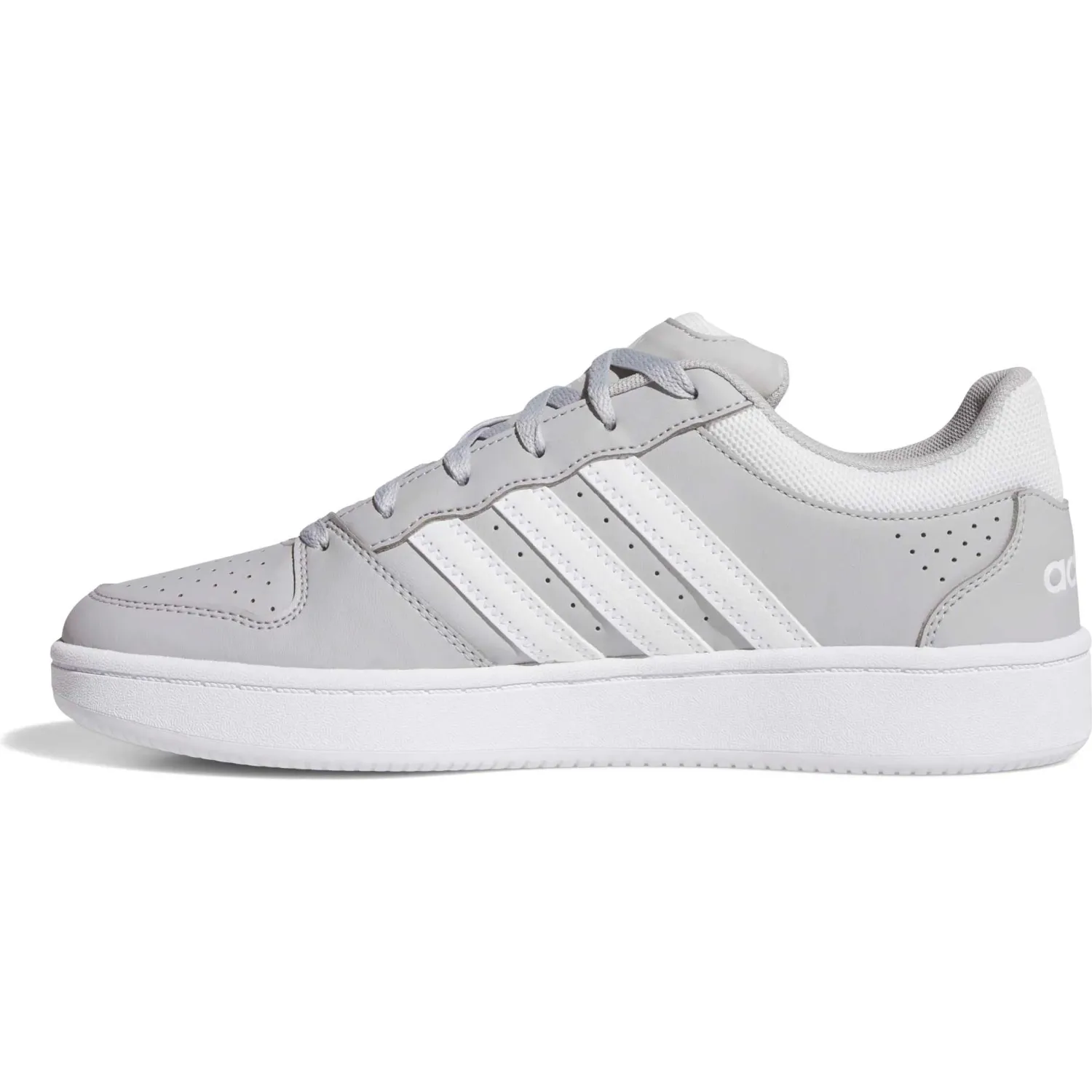 Zapatillas Adidas Urbanas Hombre Hoops Classic color gris / blanco | Platanitos