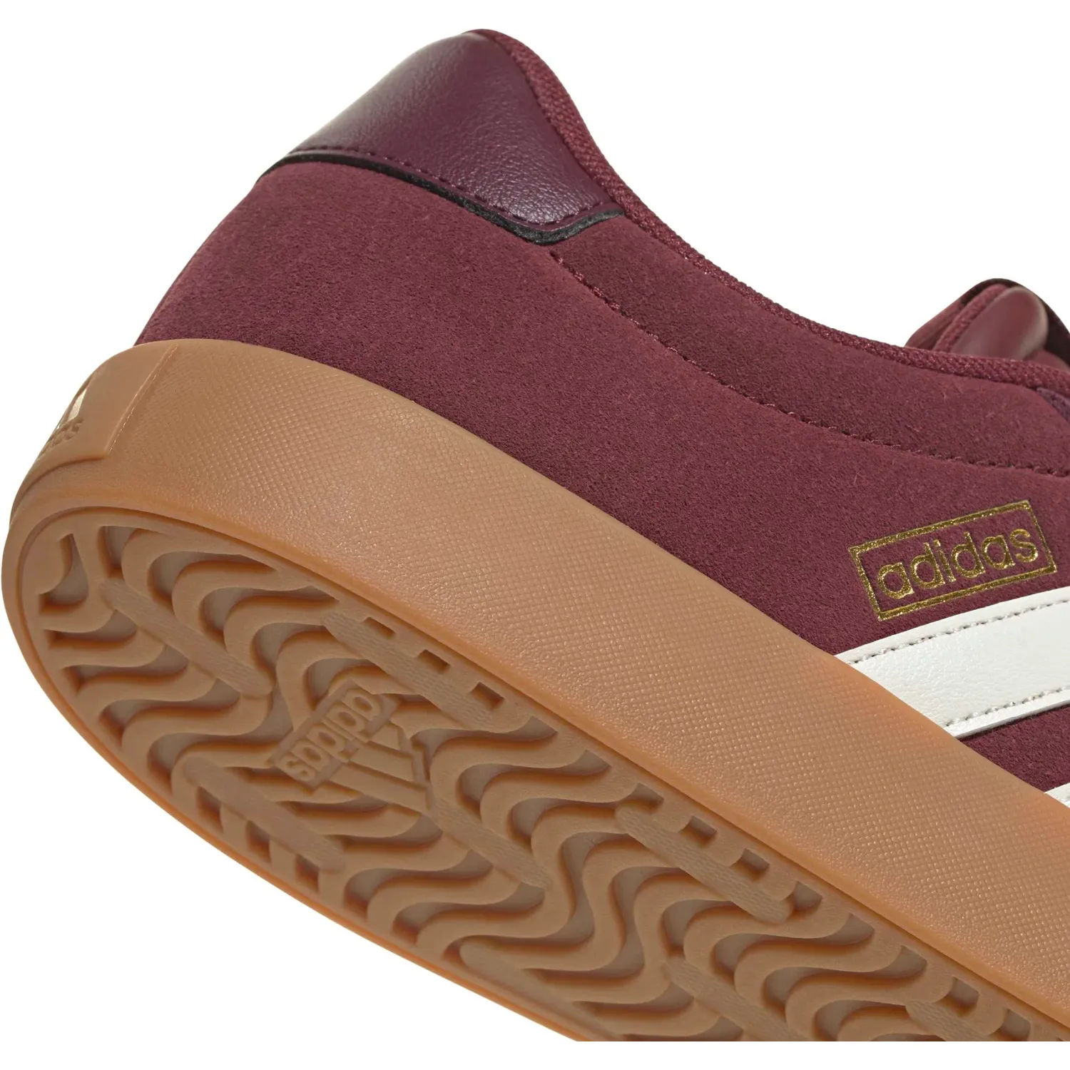 Zapatillas Adidas Urbanas Hombre Vl Court 3.0 color vino | Platanitos
