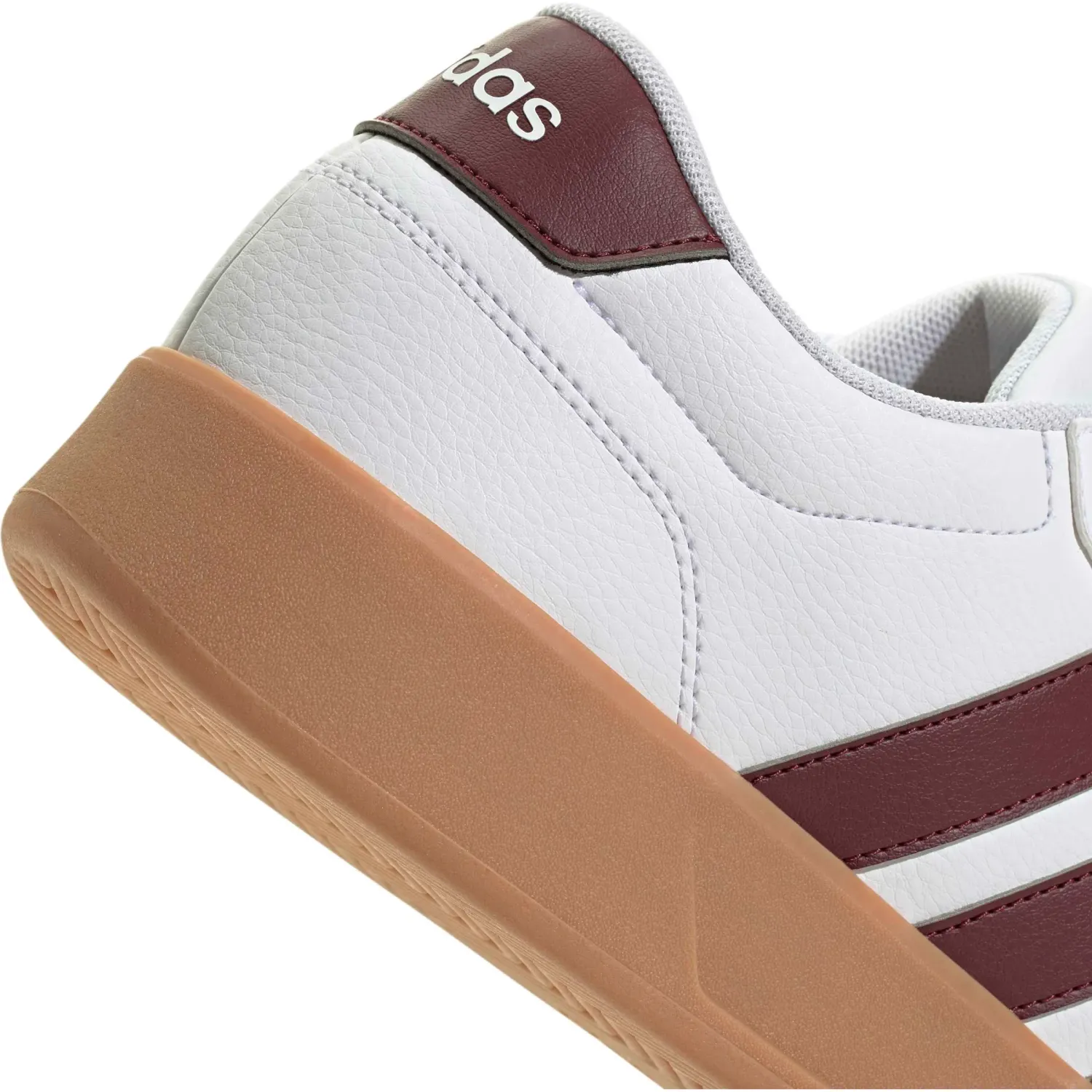 Zapatillas Adidas Urbanas Hombre Breaknet 3.0 color blanco / vino | Platanitos