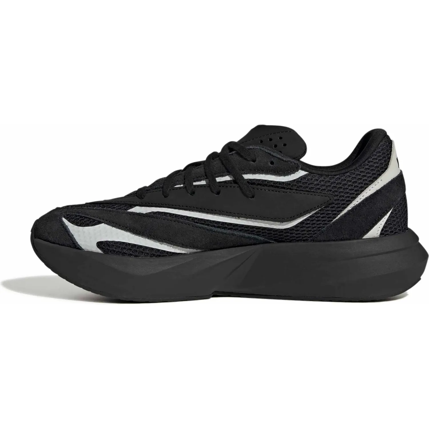 Zapatillas Adidas Urbanas Hombre Lightblaze color negro / plateado | Platanitos