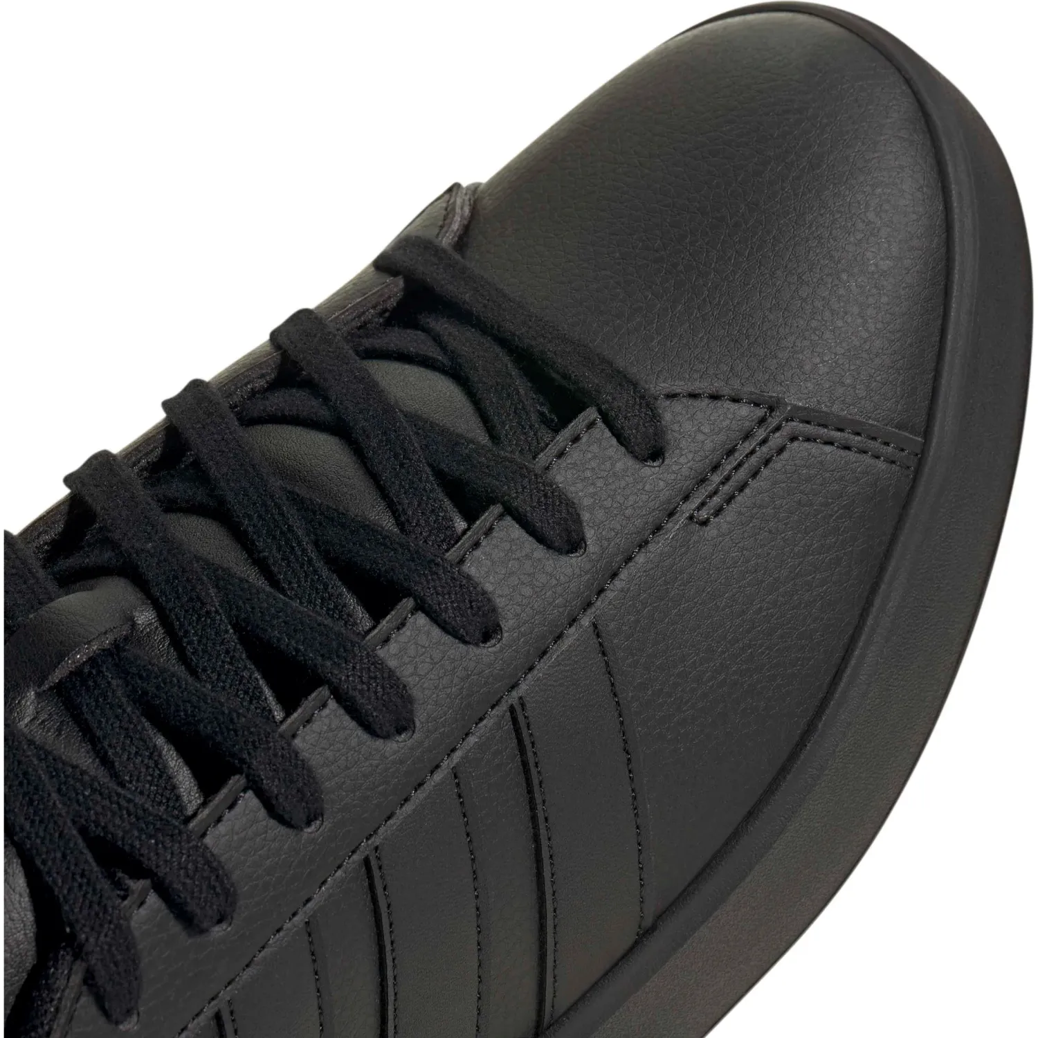 Zapatillas Adidas Urbanas Hombre Grand Court 3.0 color negro | Platanitos
