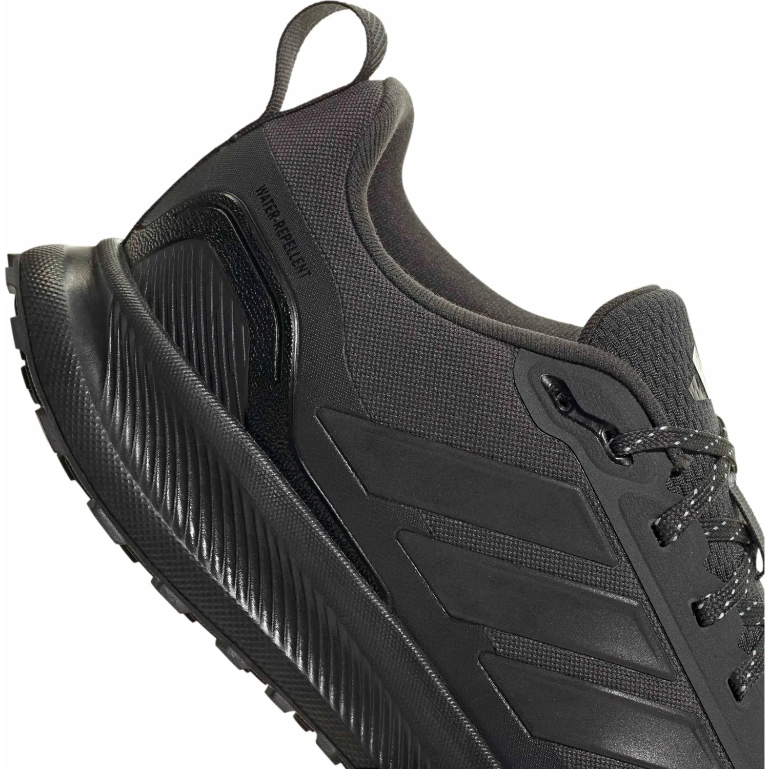 Zapatillas Adidas Running Hombre Runfalcon 5 Tr color negro / plomo | Platanitos