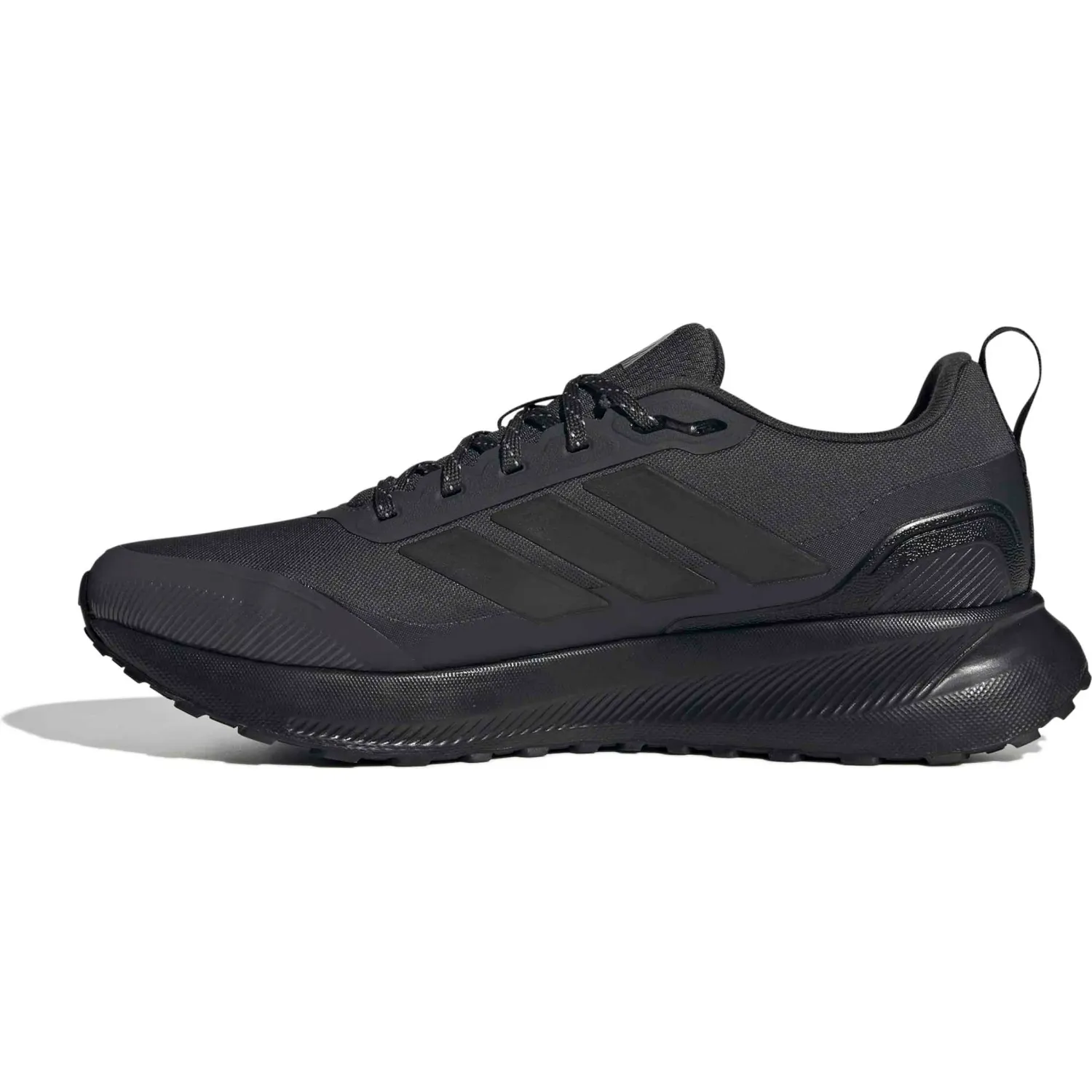 Zapatillas Adidas Running Hombre Runfalcon 5 Tr color negro / plomo | Platanitos