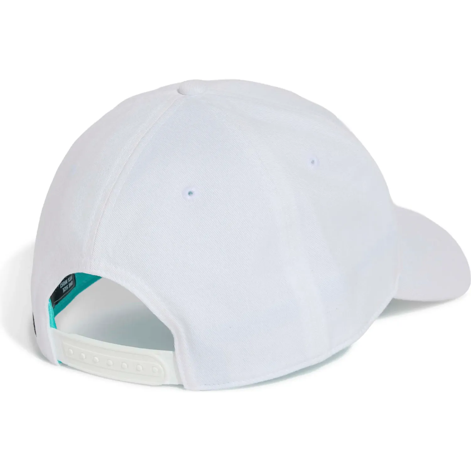 Gorro Adidas Deportivo Unisex Mer Dna Bb Cap Motorsport color blanco / turquesa | Platanitos