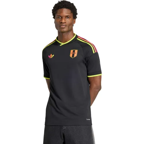 Camiseta Adidas Futbol Hombre Alterna Selección Peru 2026 Fpf A Jsy Climacool color negro | Platanitos