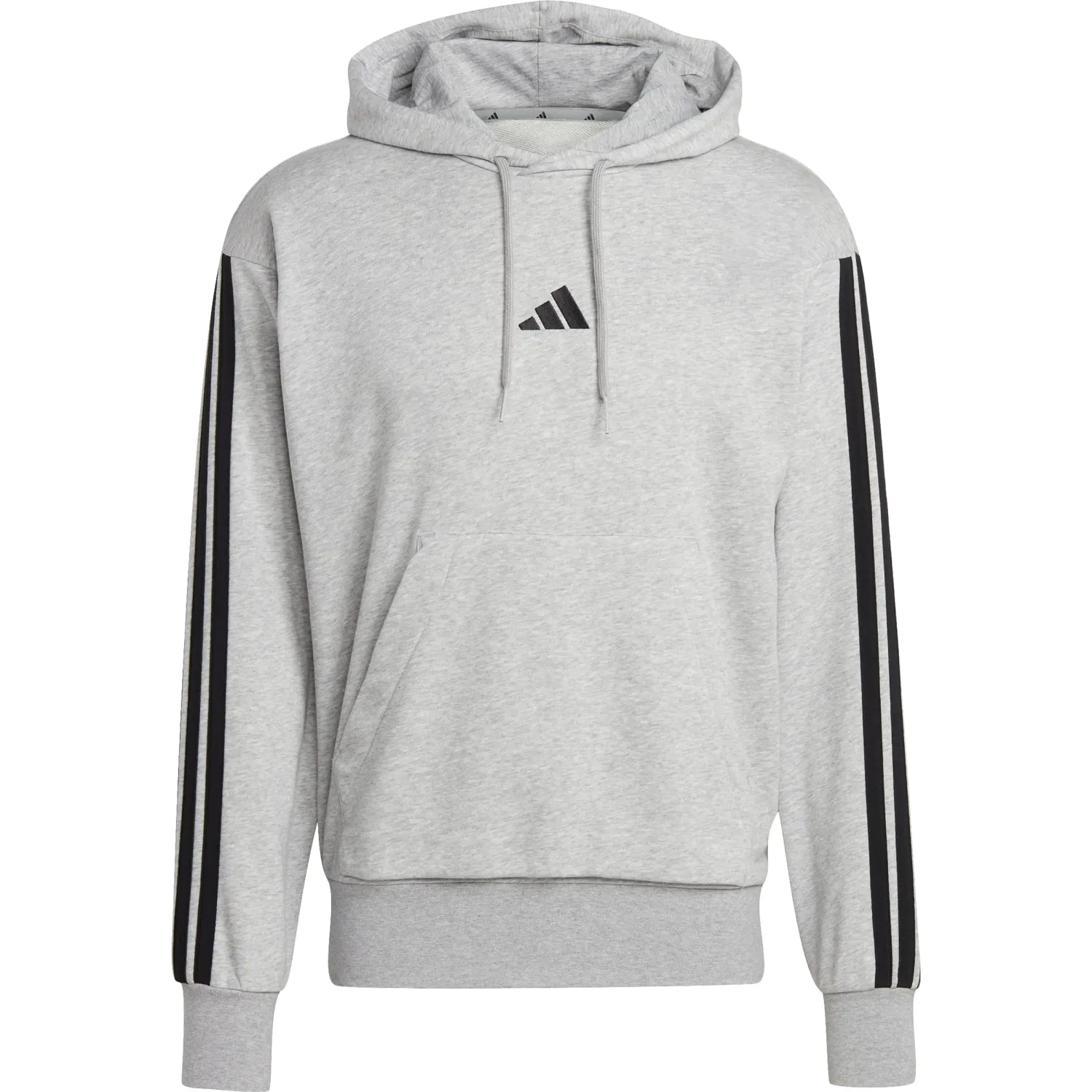 adidas Polera Adidas Deportiva Hombre M 3s Ft Hd color gris / negro | Platanitos