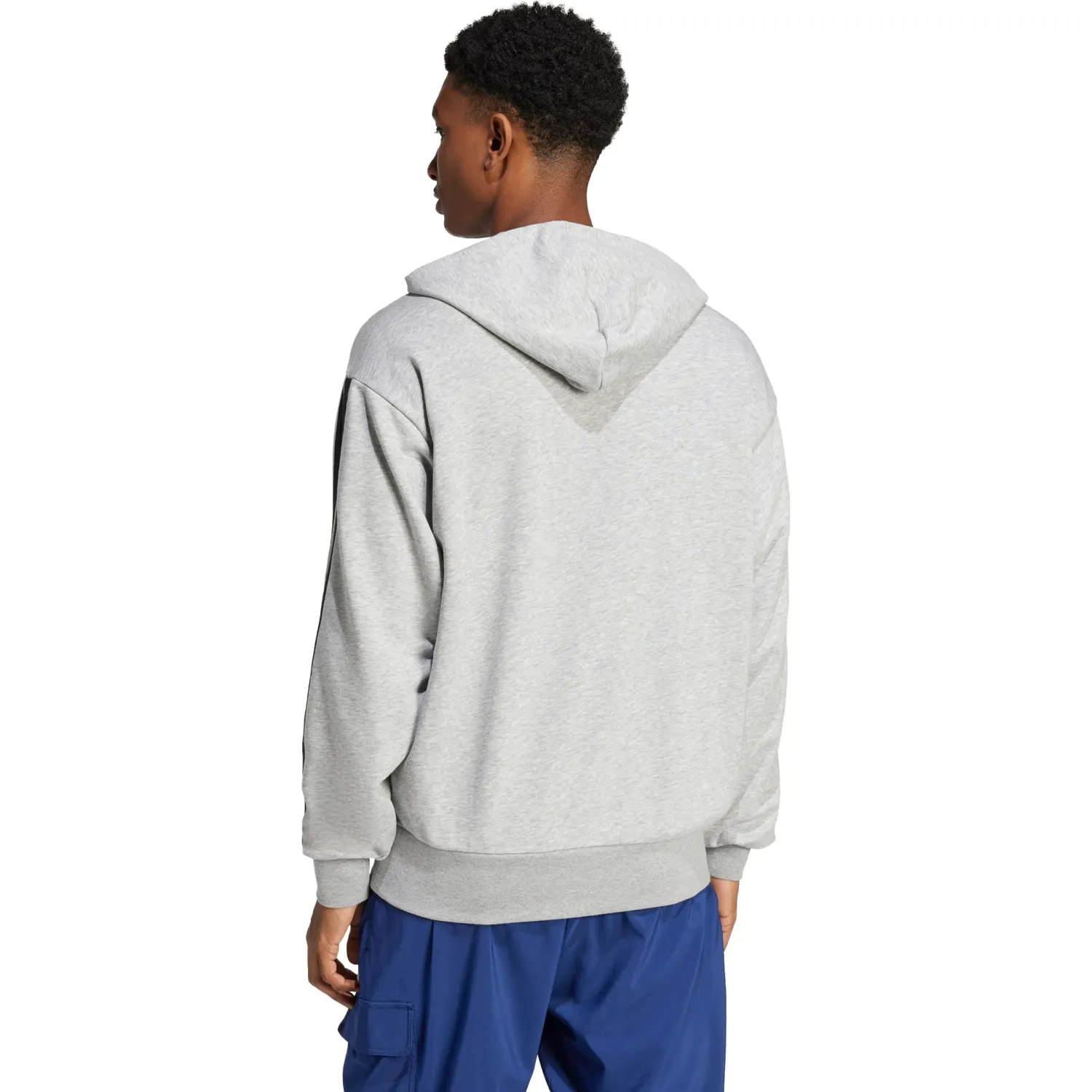 adidas Polera Adidas Deportiva Hombre M 3s Ft Hd color gris / negro | Platanitos