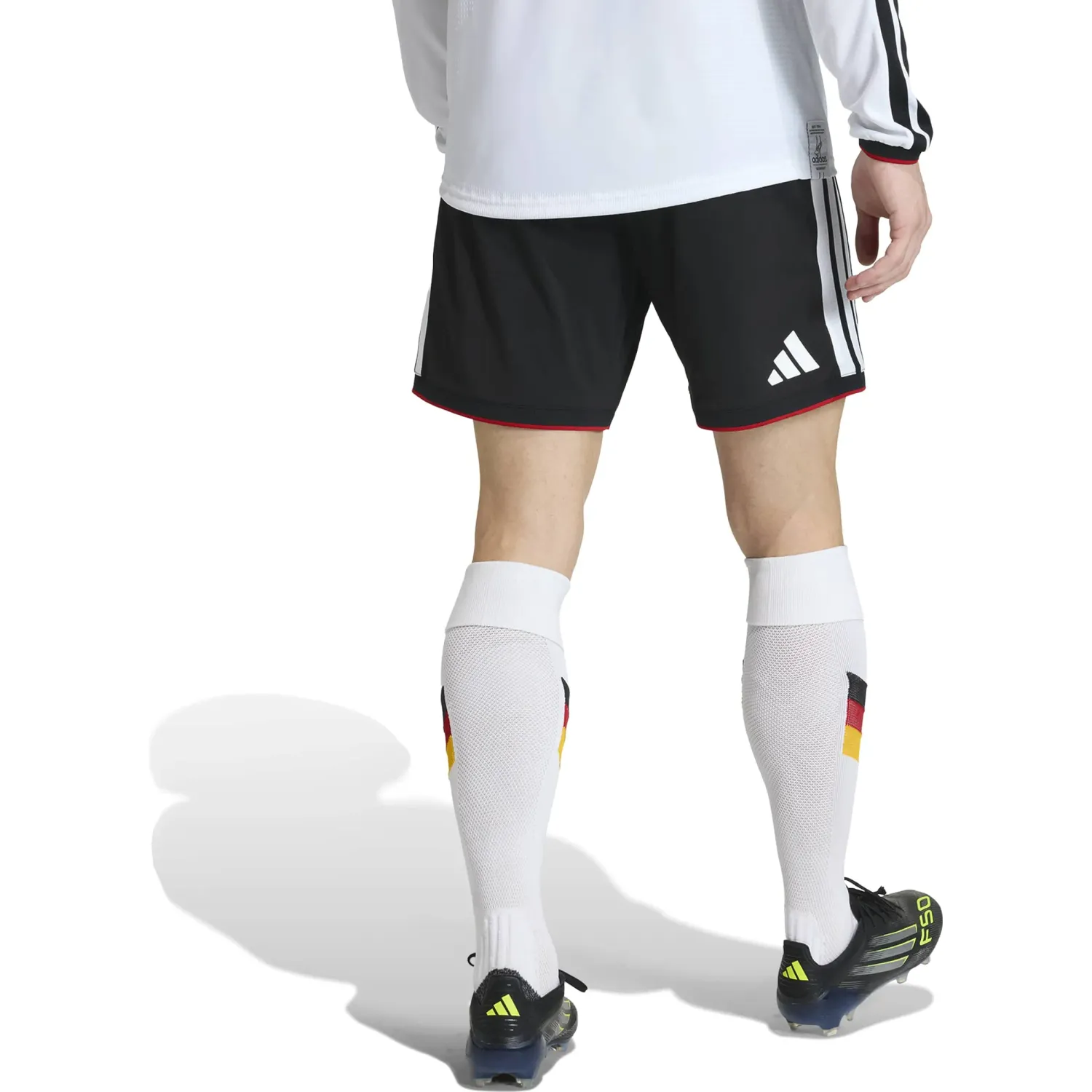 Short Adidas Futbol  Hombre Local Selección Alemania 2026 Dfb H Sho Climacool color negro | Platanitos