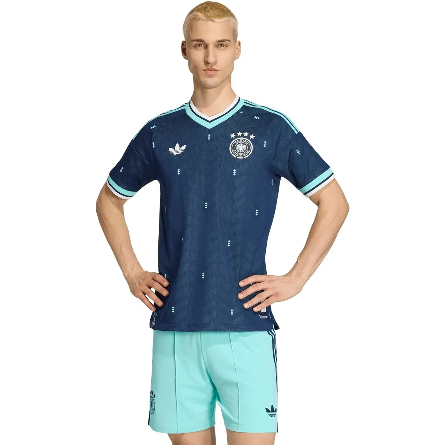 Camiseta Adidas Futbol Hombre Alterna Selección Alemania 2026 Dfb A Jsy Climacool color navy | Platanitos