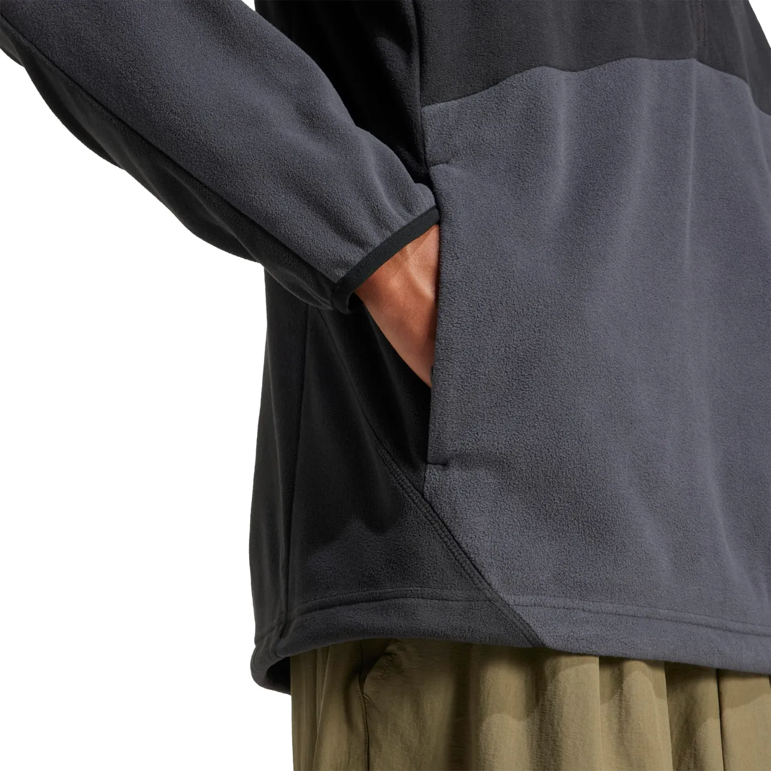 Polera Adidas Outdoor Hombre Mt Cw Fl Anrk Terrex Climawarm color negro | Platanitos