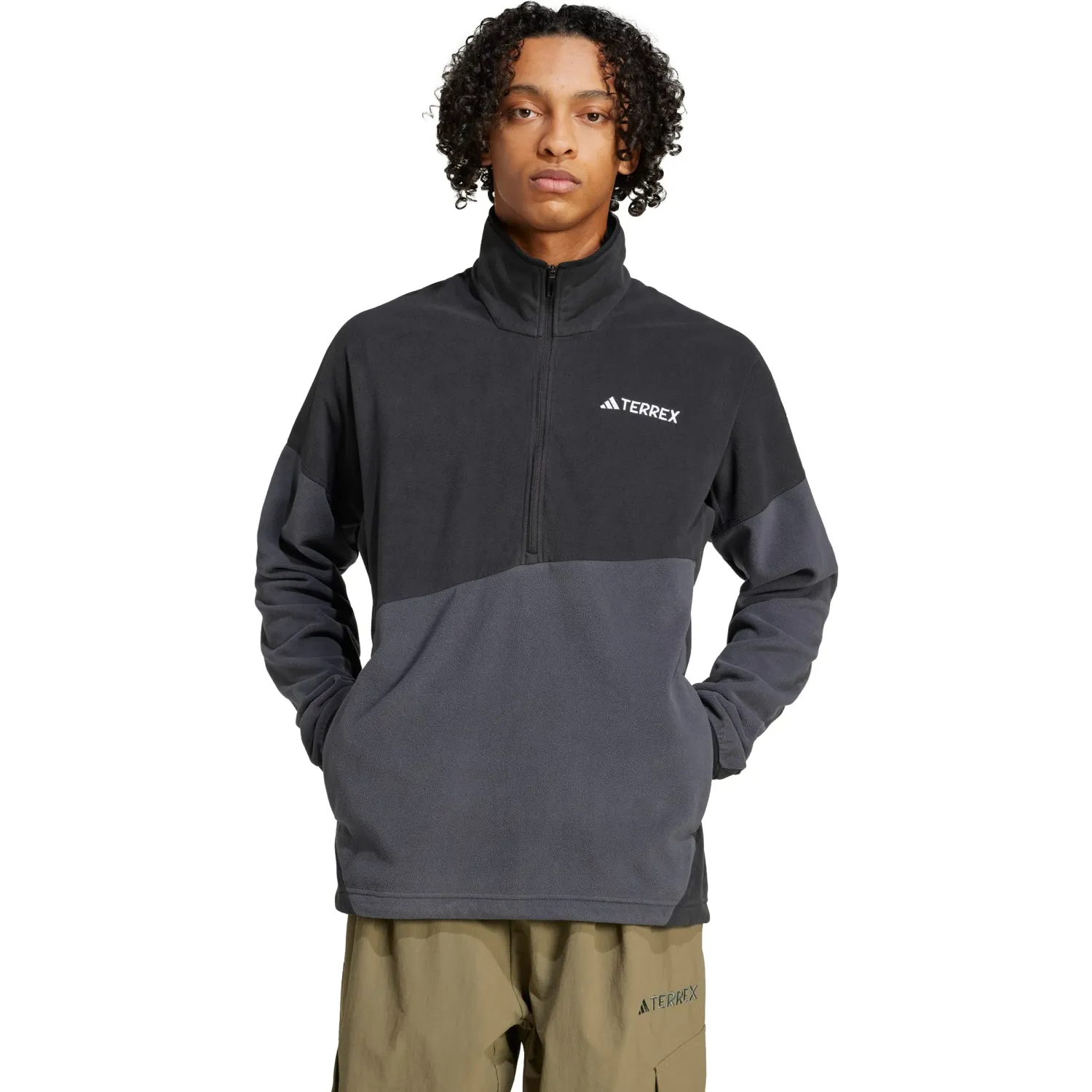 Polera Adidas Outdoor Hombre Mt Cw Fl Anrk Terrex Climawarm color negro | Platanitos