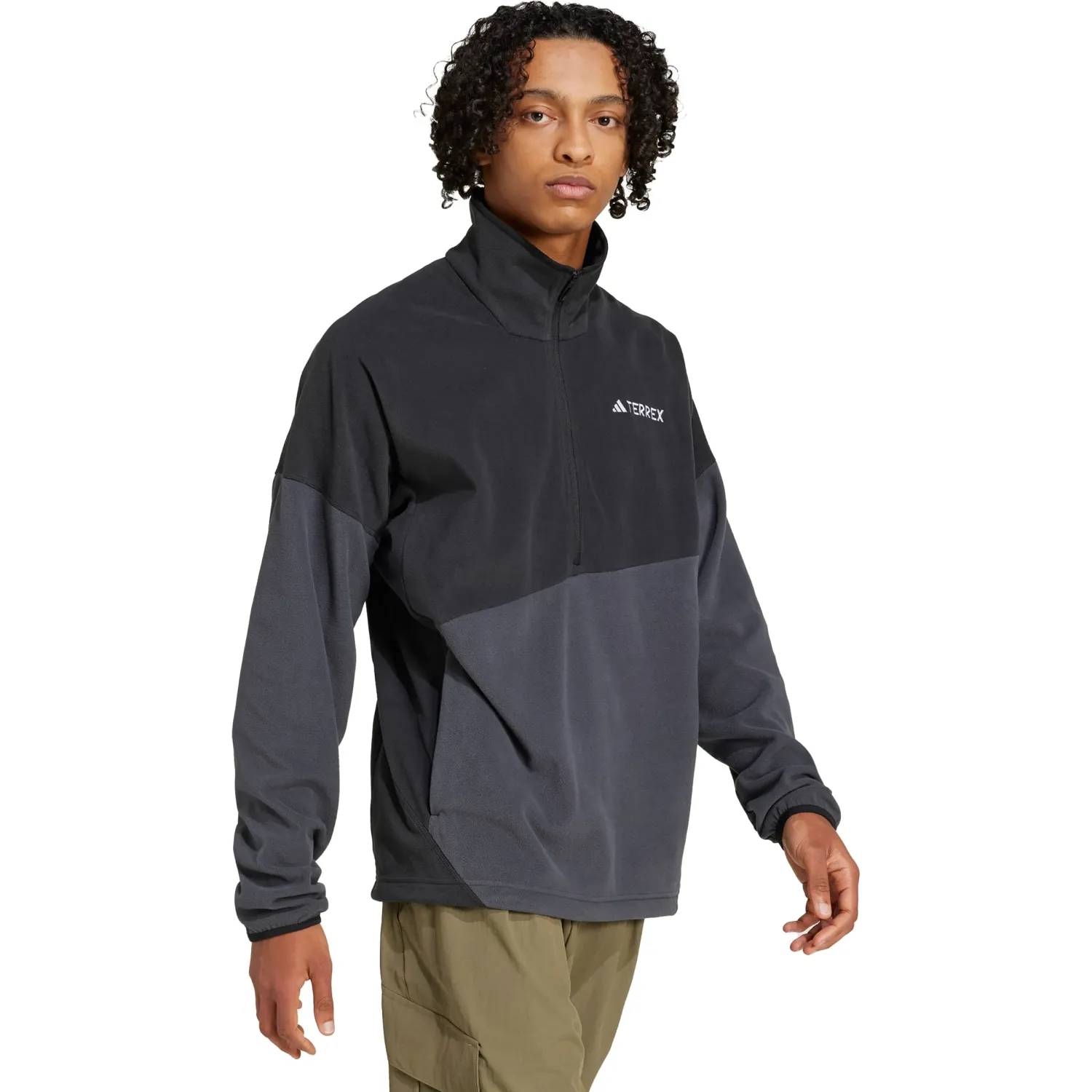 Polera Adidas Outdoor Hombre Mt Cw Fl Anrk Terrex Climawarm color negro | Platanitos