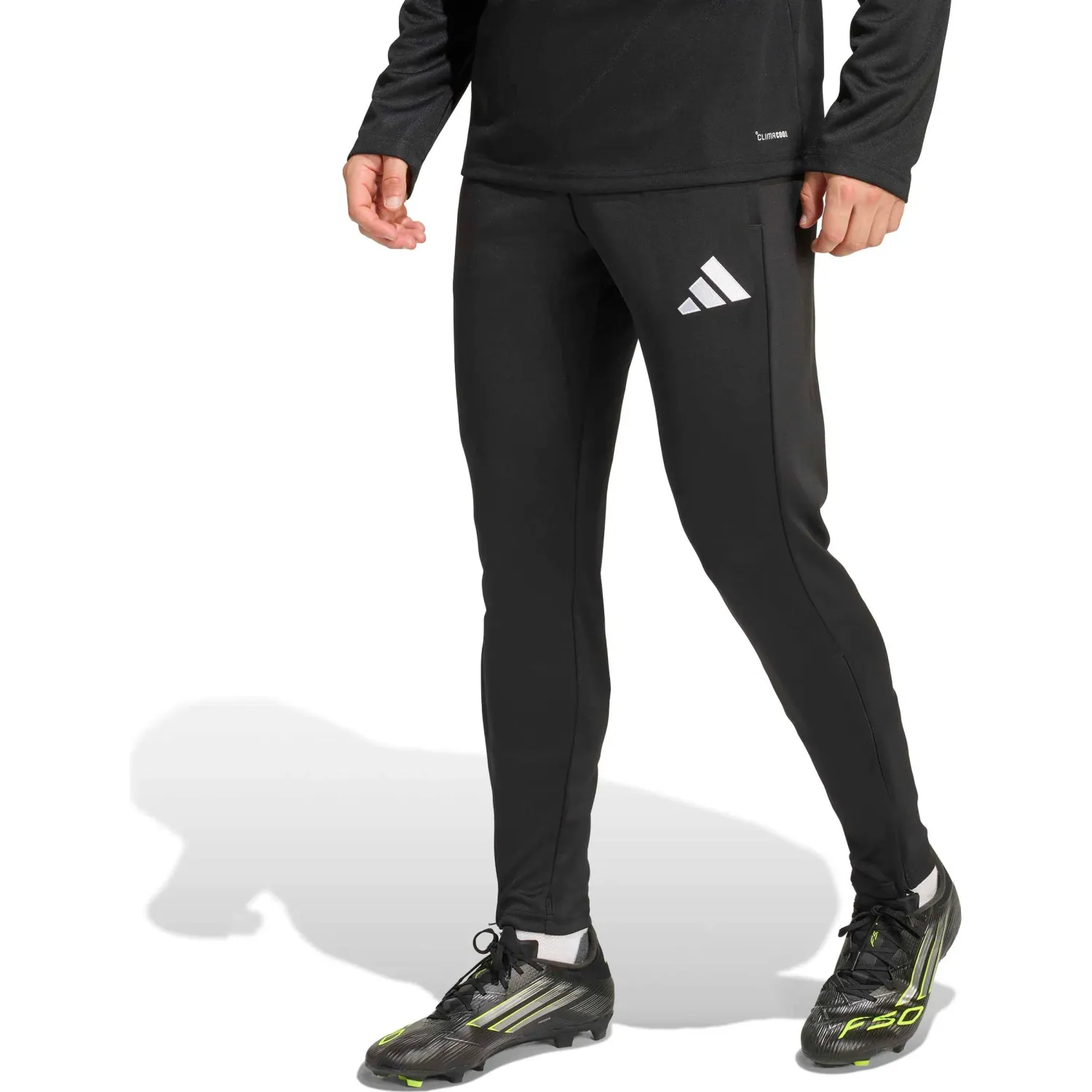 Pantalon Adidas Futbol Hombre Ent26 Tr Pnt Climacool color negro | Platanitos