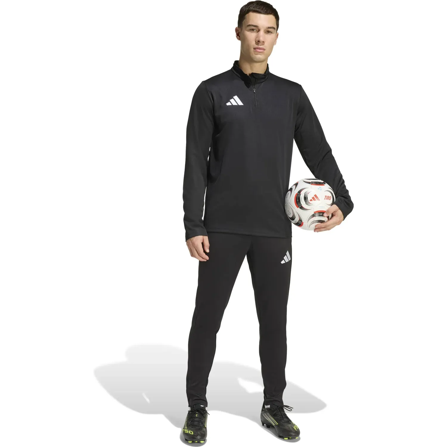Pantalon Adidas Futbol Hombre Ent26 Tr Pnt Climacool color negro | Platanitos