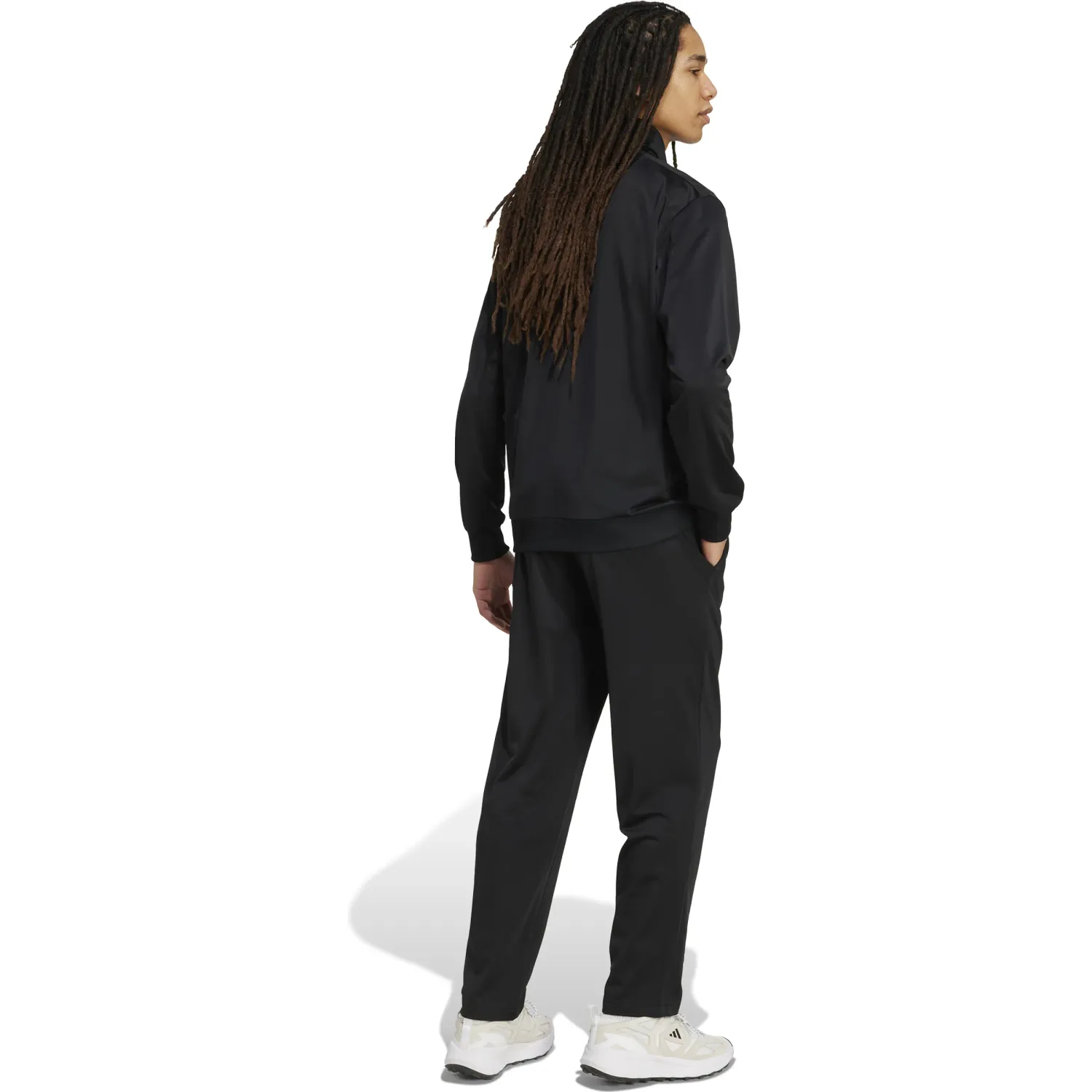 Buzo Adidas Conjunto Deportivo Hombre Tr Linear Ts color negro | Platanitos