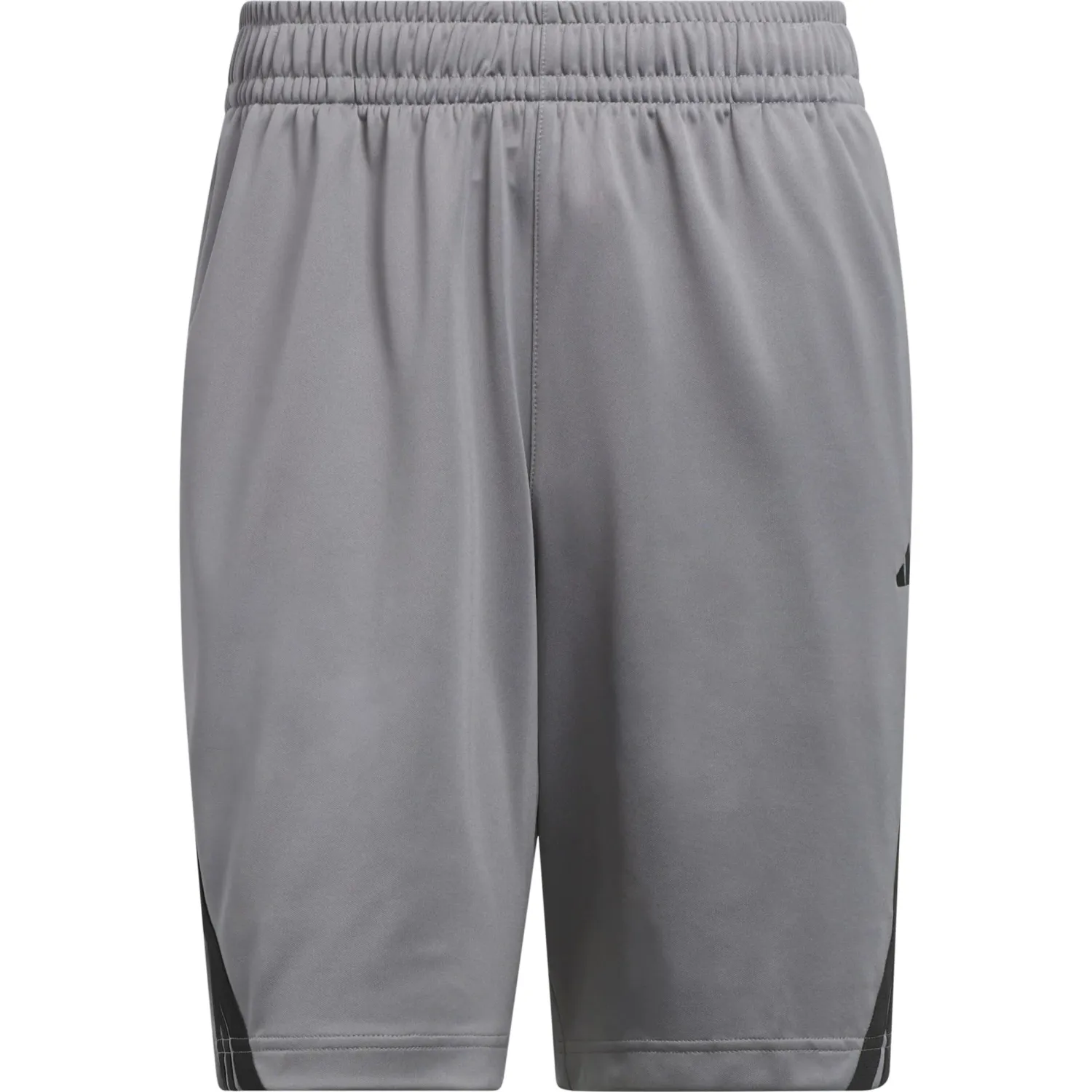 Short Adidas Basquet Hombre 3-Stripes Short color gris | Platanitos