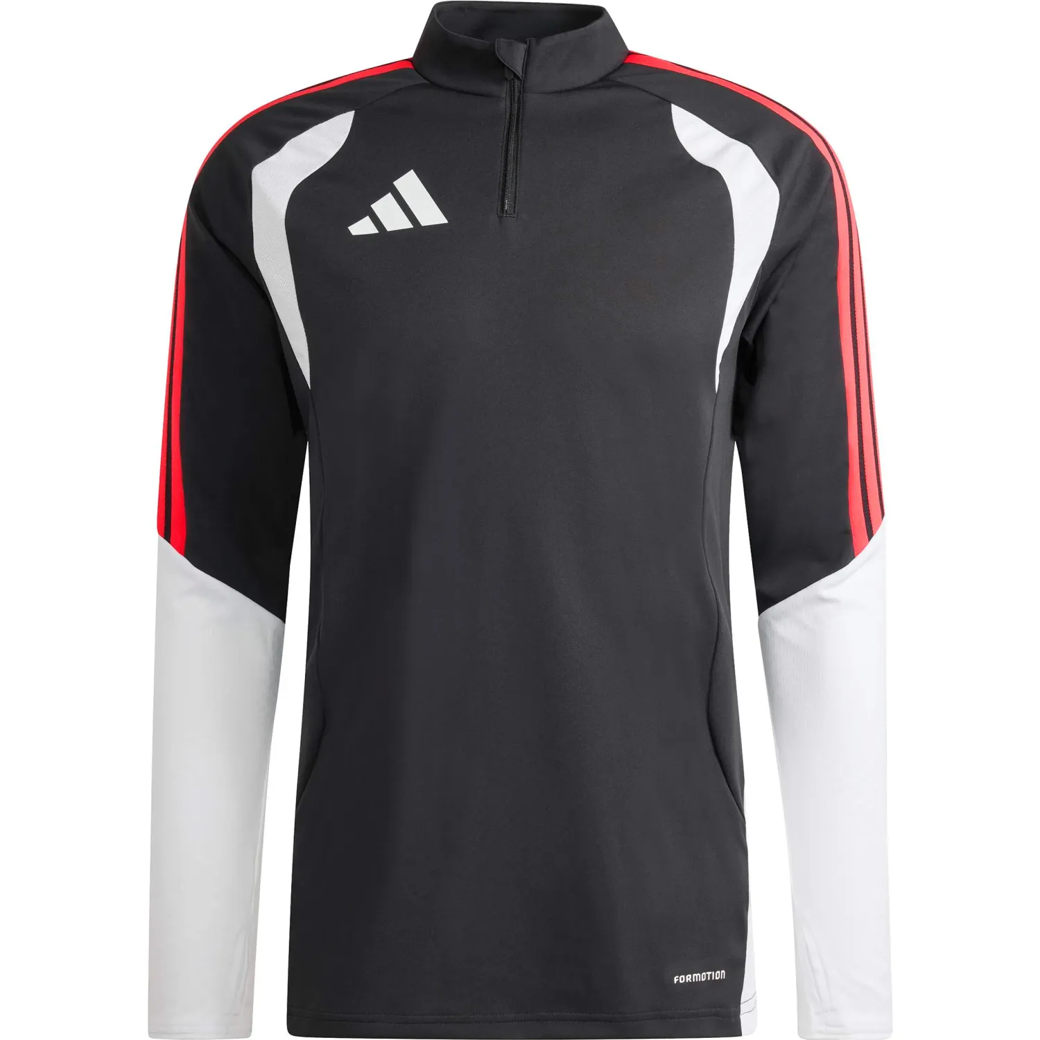 adidas Polera Adidas Futbol Hombre Tiro26c Top Formotion color negro / rojo | Platanitos