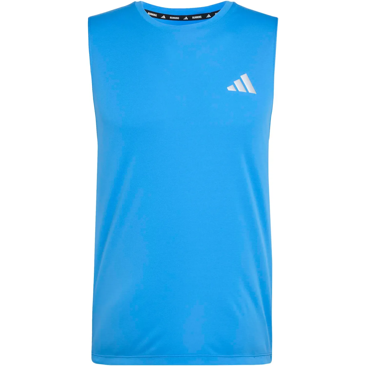 adidas Bividi Adidas Running Hombre Run Ess Tank M Climacool color azulino / blanco | Platanitos