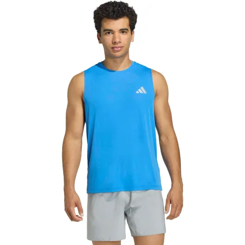 Bividi Adidas Running Hombre Run Ess Tank M Climacool color azul | Platanitos