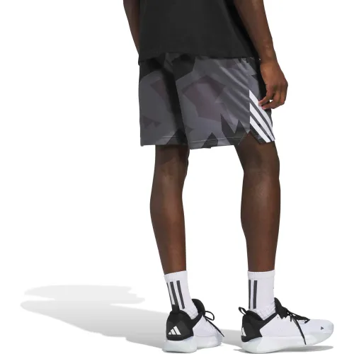 adidas Short Basquet Hombre 3-Stripes Aop Climacool