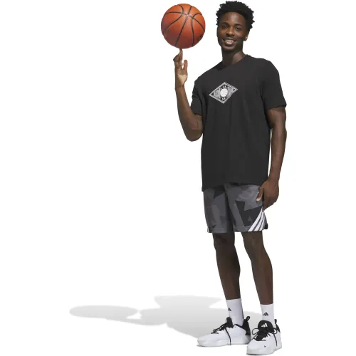 adidas Short Basquet Hombre 3-Stripes Aop Climacool