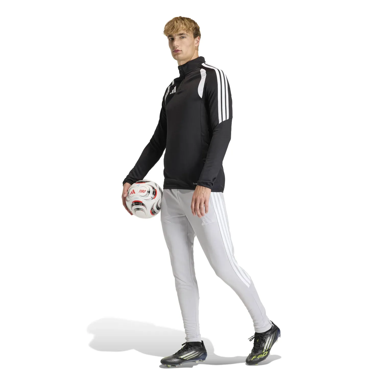 Pantalon Adidas Futbol Hombre Tiro26l Pntr Climacool color gris | Platanitos