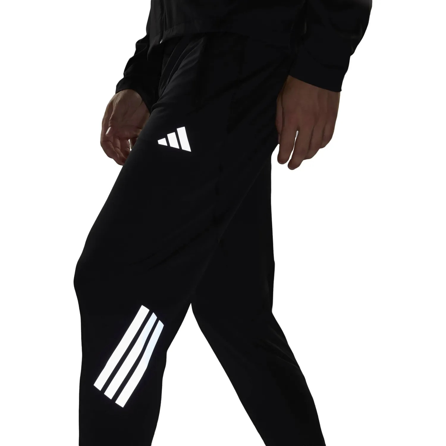 Pantalon Adidas Running Hombre Adi365/// Pt M Climacool color negro | Platanitos