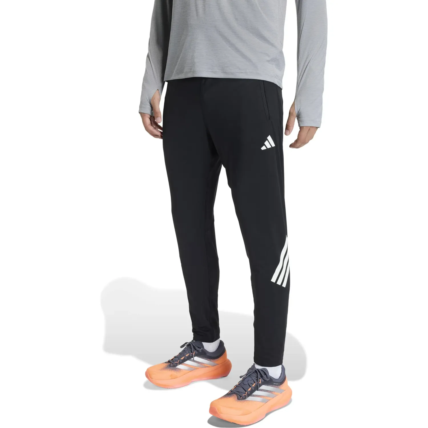 Pantalon Adidas Running Hombre Adi365/// Pt M Climacool color negro | Platanitos