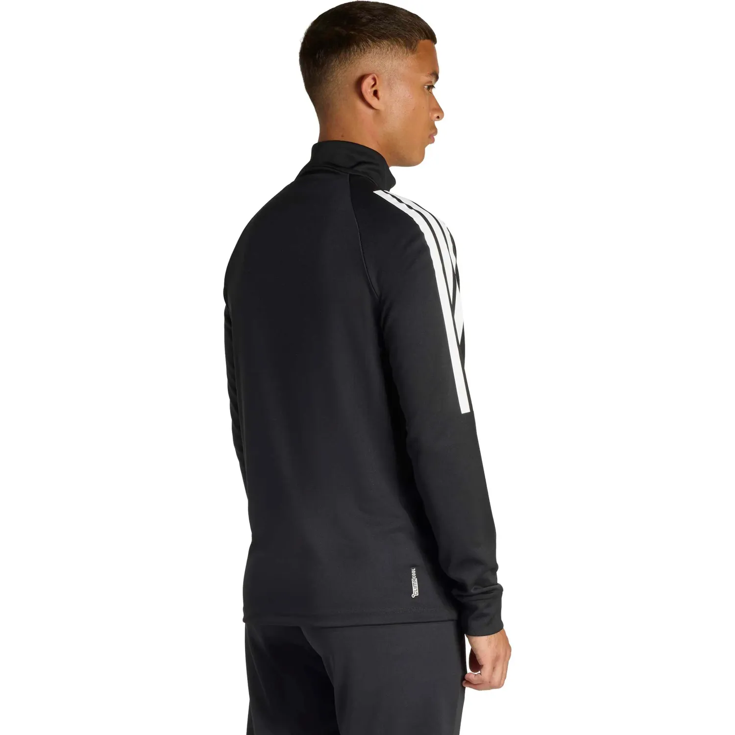 Casaca Adidas Deportiva Hombre M Sereno Tj Climacool color negro | Platanitos