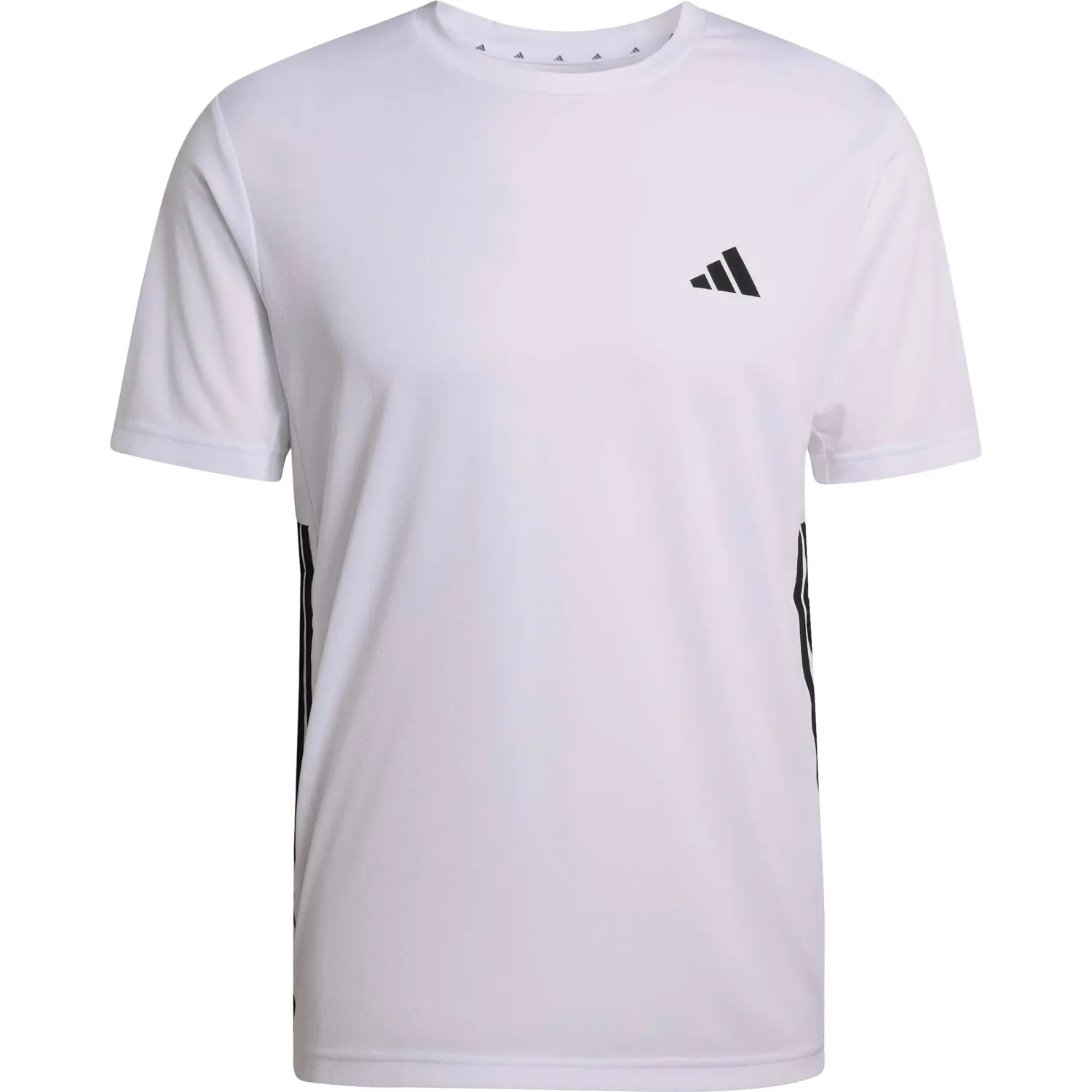 Polo Adidas Training Hombre We Bas 3s T Climacool color blanco / negro | Platanitos