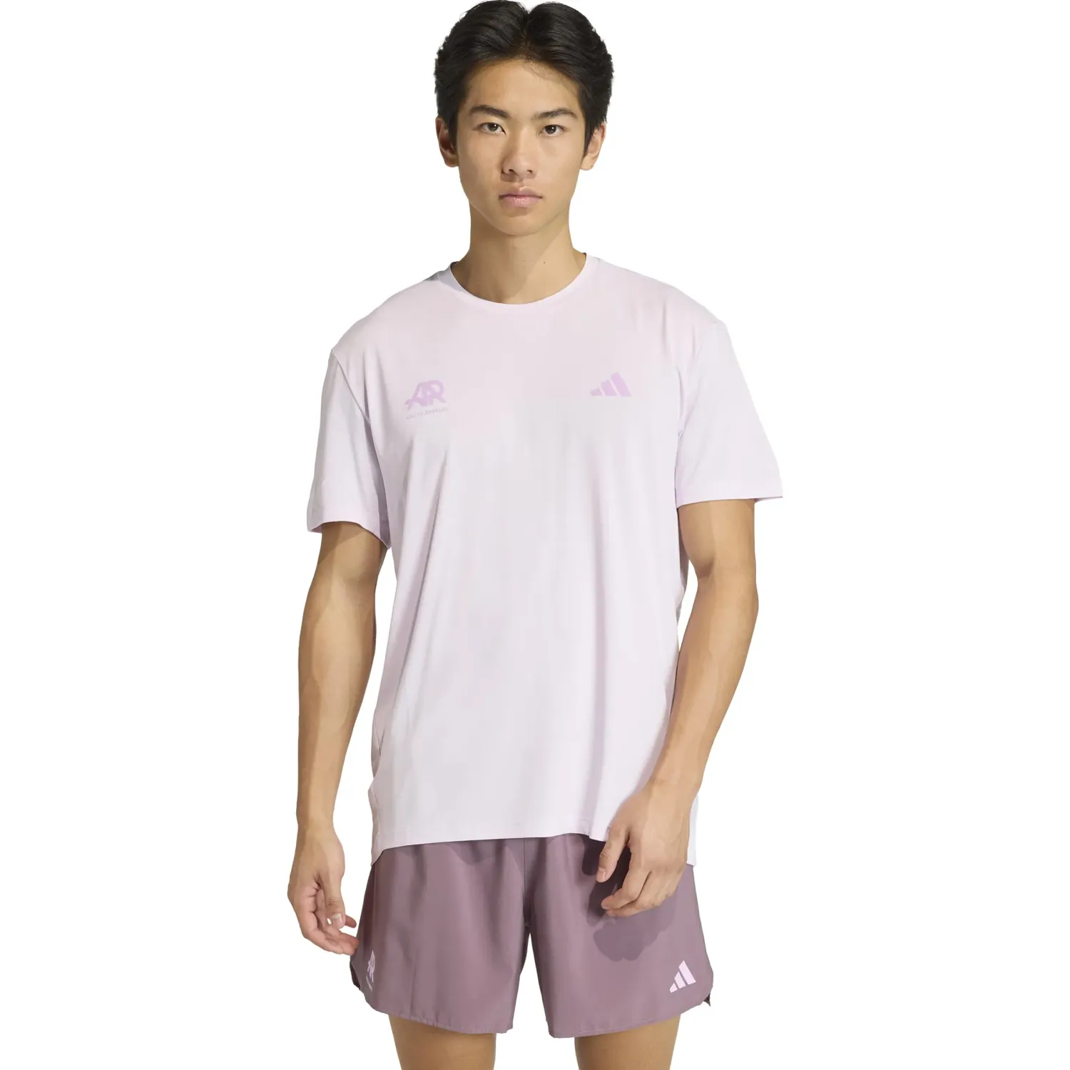 Polo Adidas Running Hombre Adi365 Ar Tee M color lavanda | Platanitos