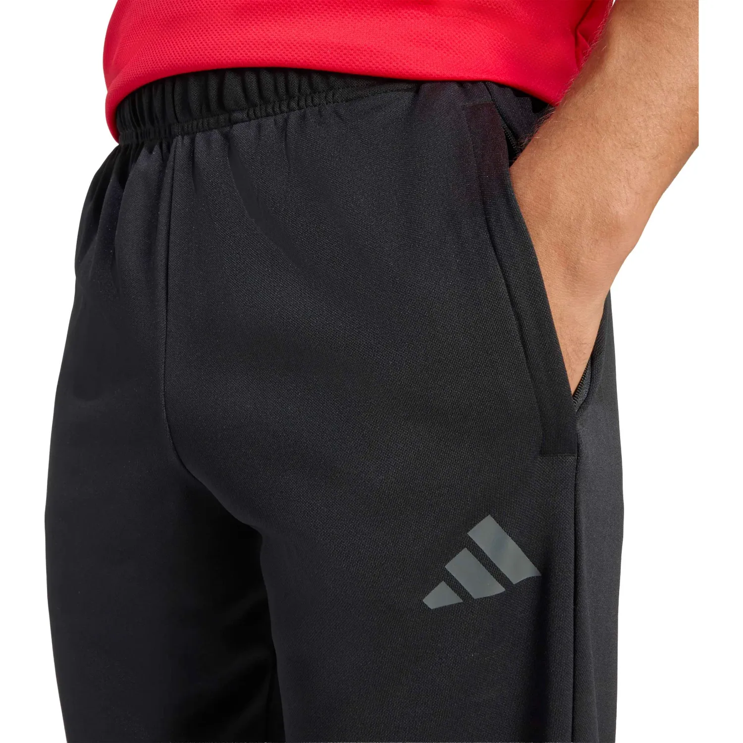 Pantalon Adidas Deportivo Hombre M Sereno Pt Climacool color negro | Platanitos