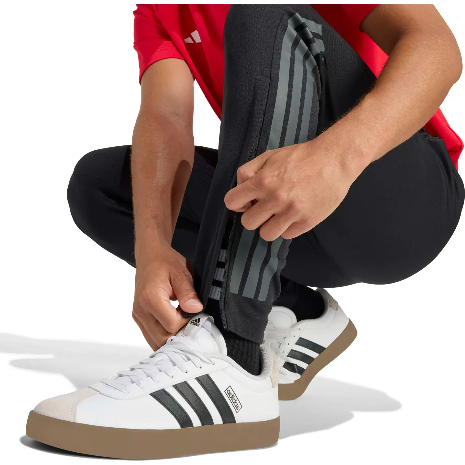 Pantalon Adidas Deportivo Hombre M Sereno Pt Climacool color negro | Platanitos